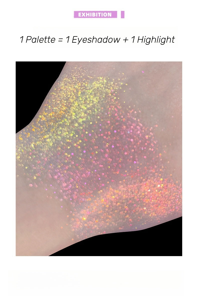 GELLA'S Color Phantom 4-color Chameleon Eyeshadow Palette T4583