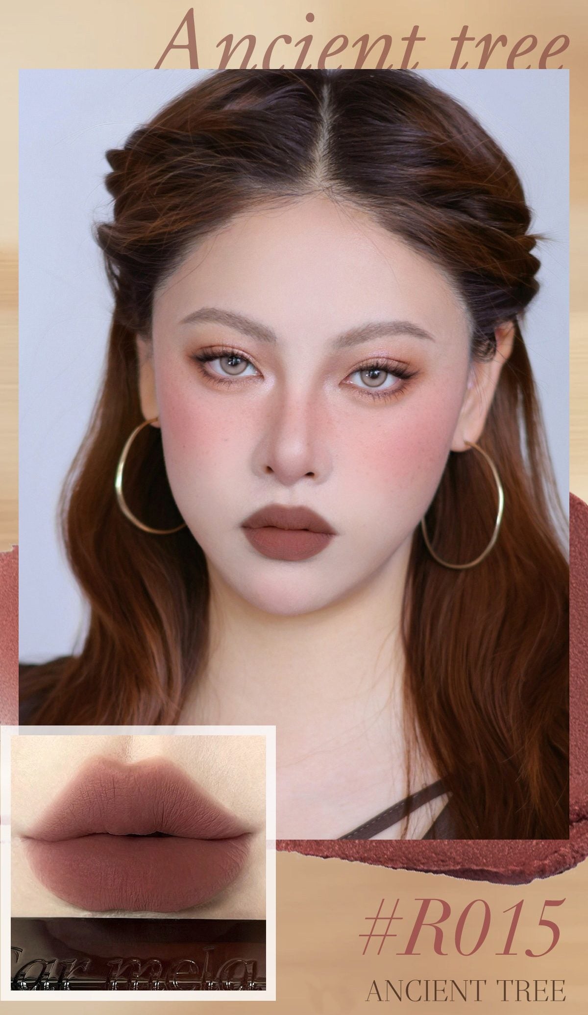 CARMELA Babylon Collection Velvet Matte Lip Glaze T5534