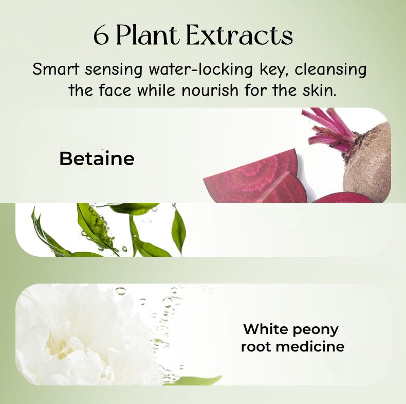 ZHUBEN Plant Extract Moist Soothe Facial Cleanser T4906