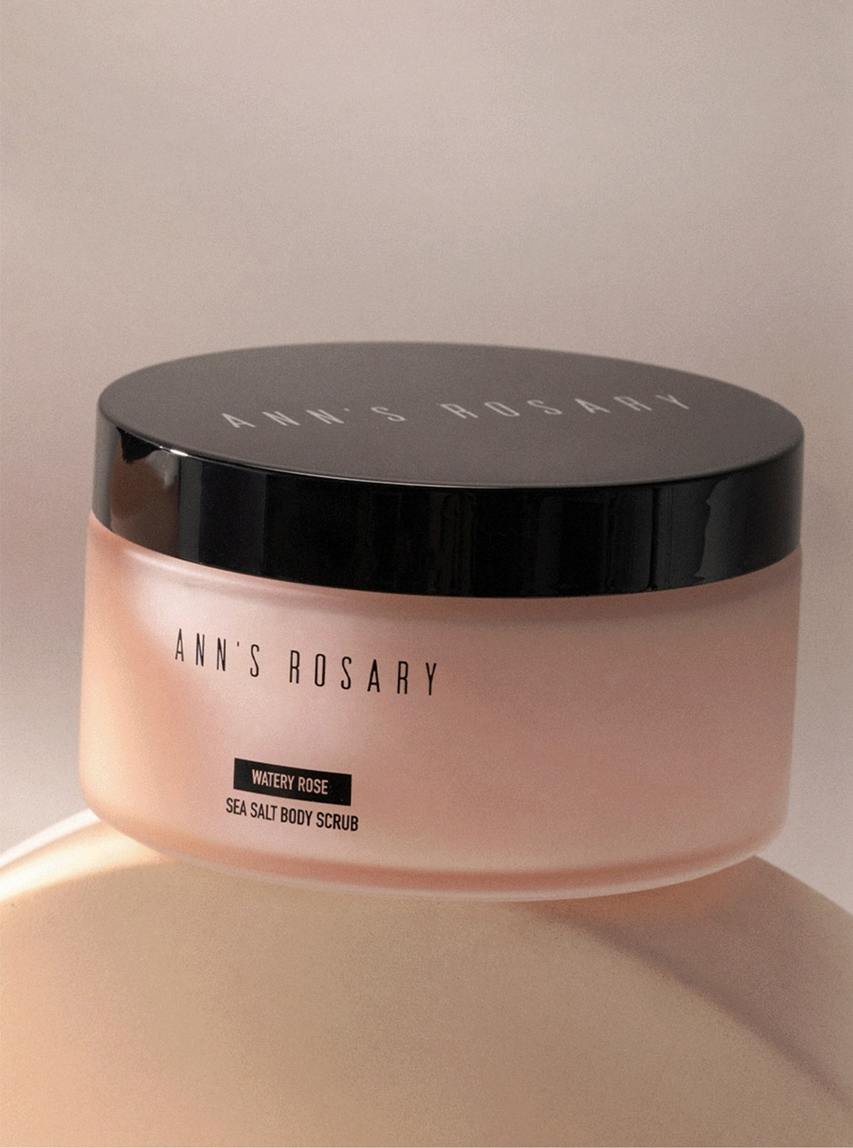 ANN'S ROSARY Watery Rose Sea Salt Body Scrub T5966