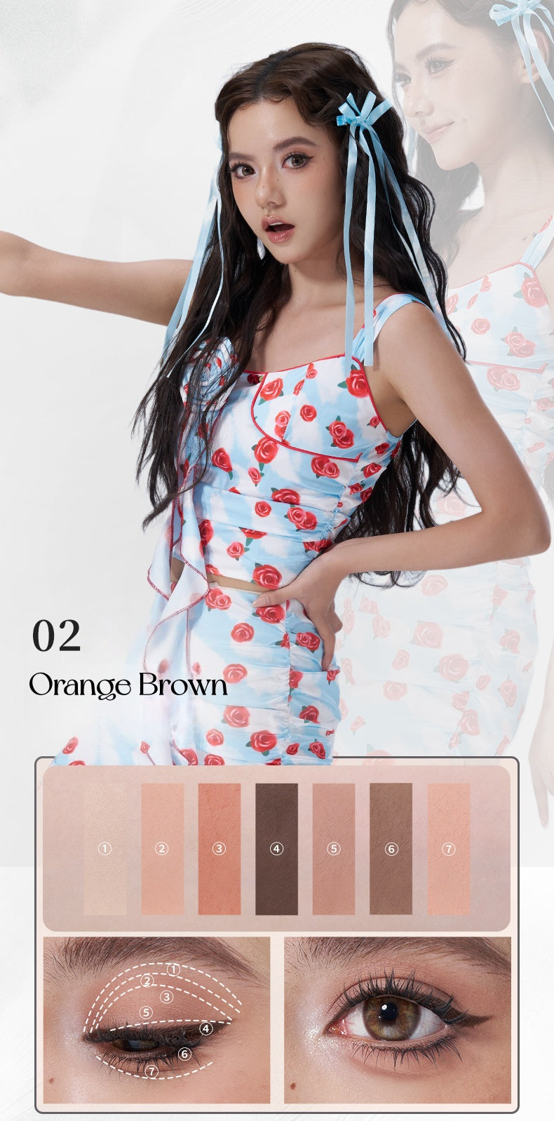 ORIGINAL ARTIST Pearlescent & Matte Smoky Eyeshadow Palette T5371