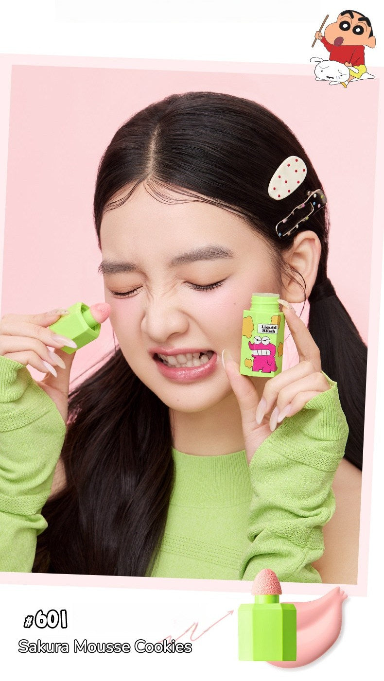 JILL LEEN X Crayon Shin-chan Collection Moist Long-wear Liquid Blusher T5608