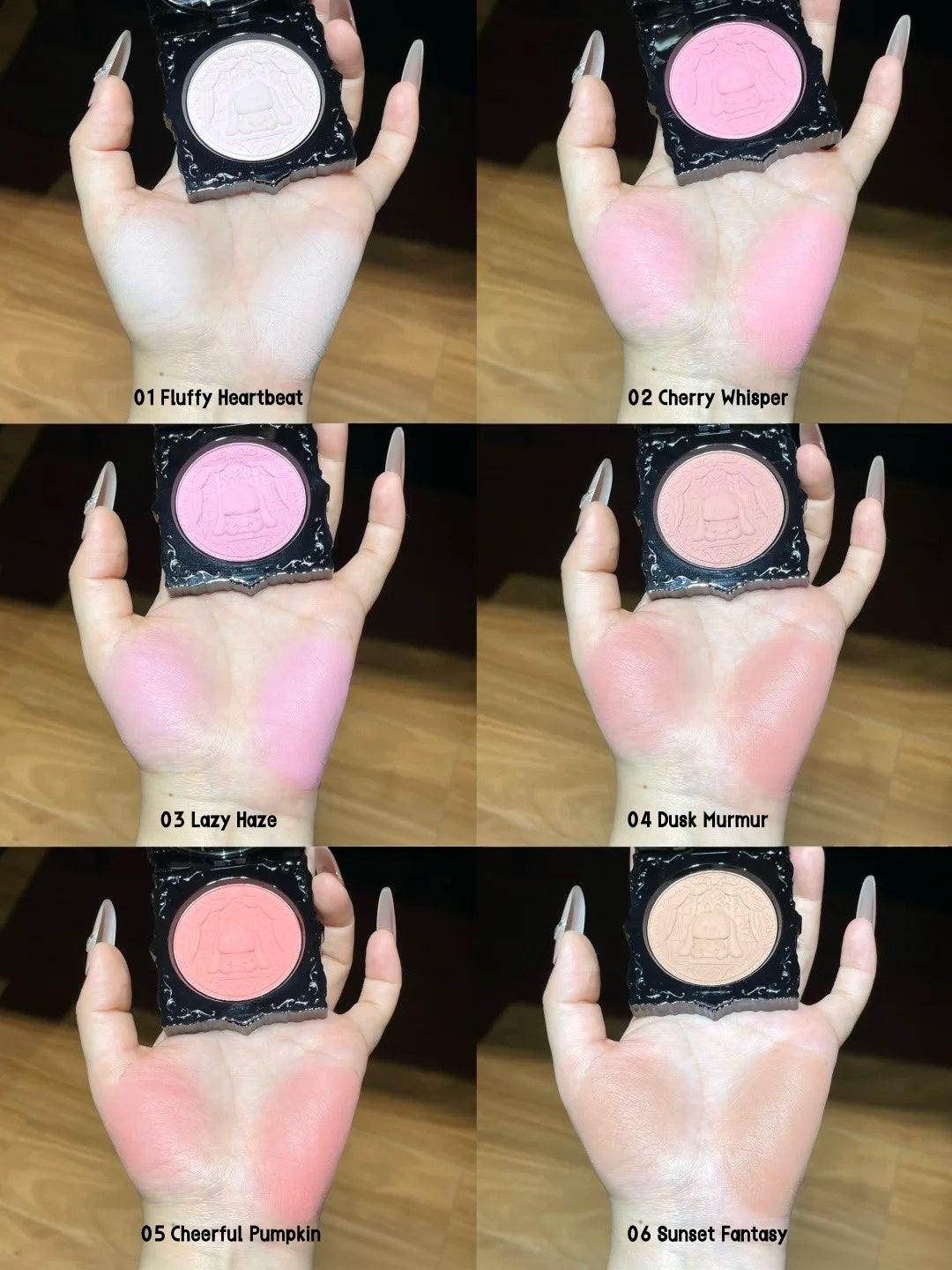 NEIYOU Dark Magic Collection Setting Powder Blusher T5924