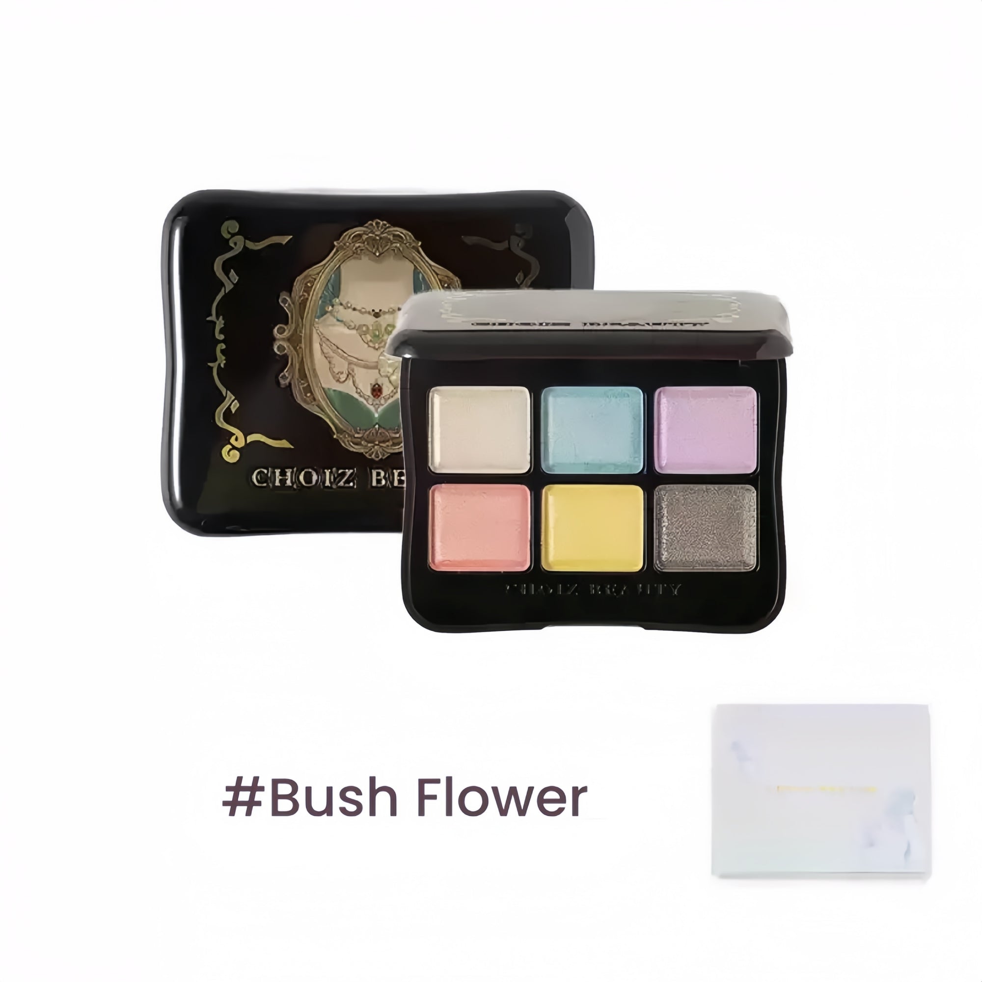 CHOIZ BEAUTY Gemstone Collection Liquid Powder Eyeshadow Palette T5788