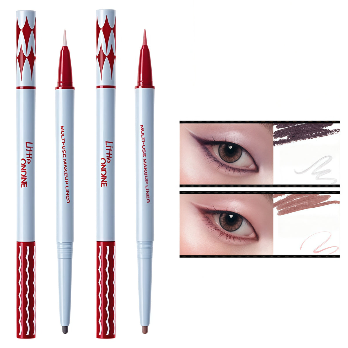 LITTLE ONDINE X Witch's Trick Collection Scepter Double-head Eyeliner T6042