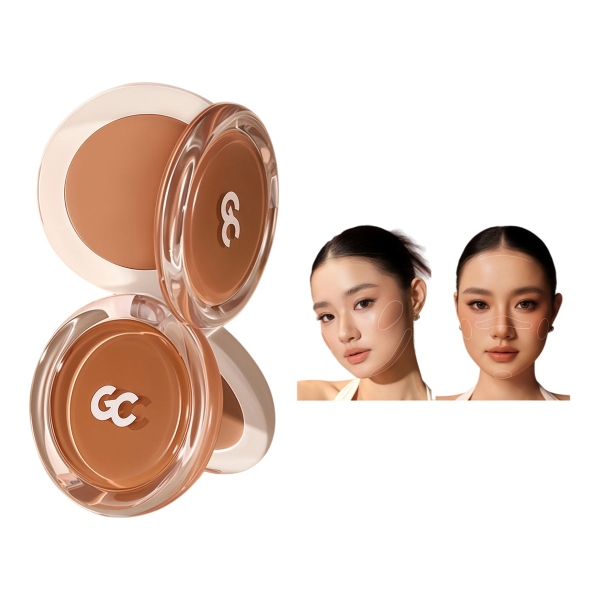 Girls Crush Soft Sculpt Multi-use Bronzer Contour Cream T6045