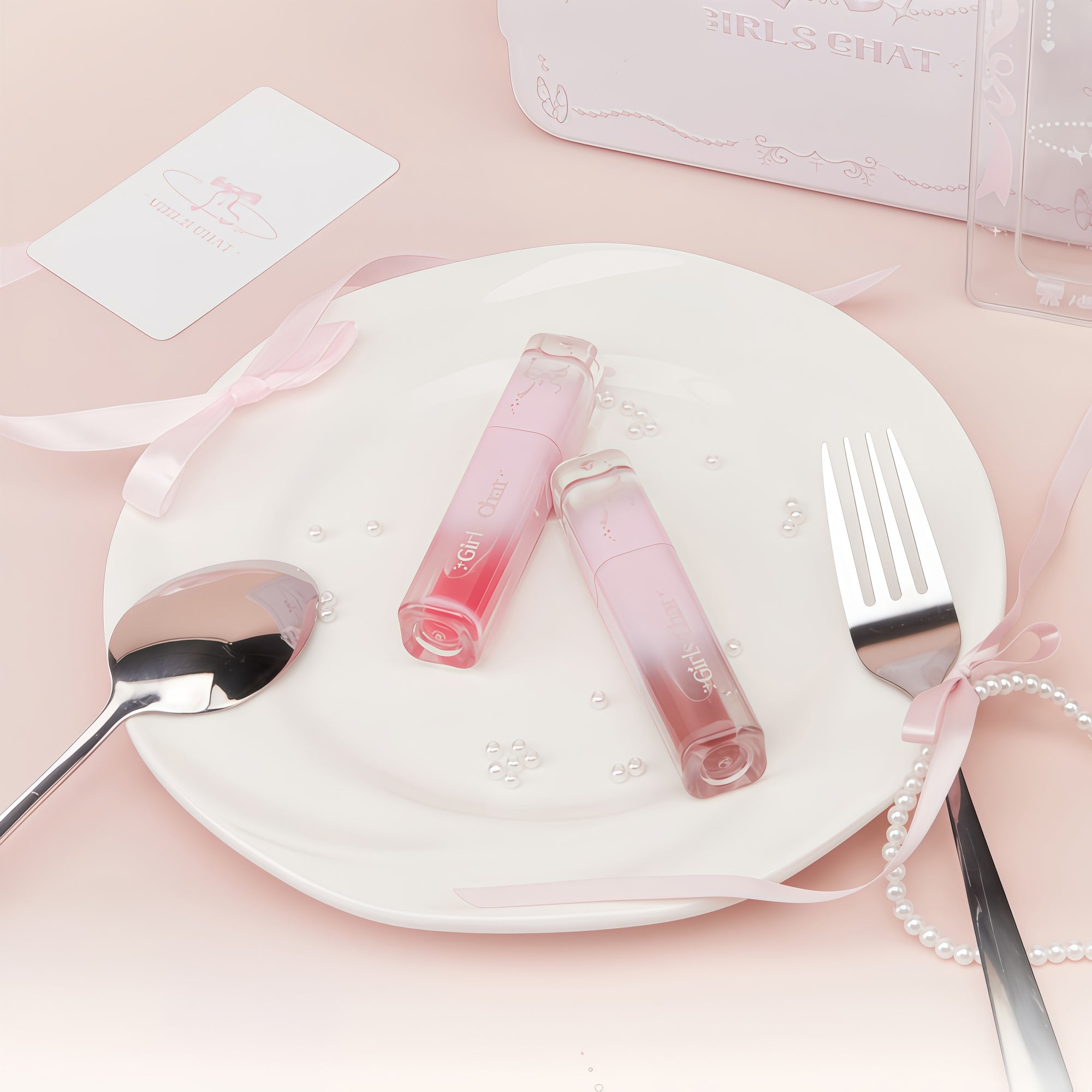 GIRLS CHAT Romantic Rebel Collection Glossy Lip Gloss T5368