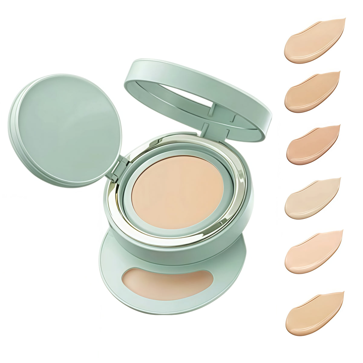 TIMAGE Round Tube Long-wear Air Cushion Foundation T6063