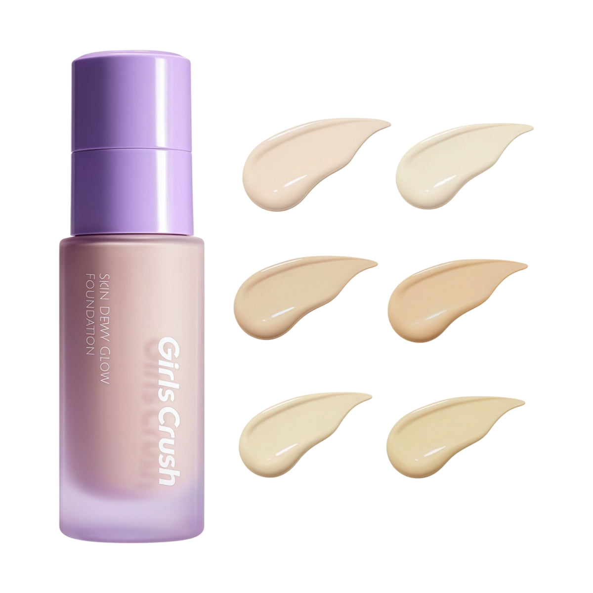 Girls Crush Moist Long-wear Concealer Liquid Foundation T6046