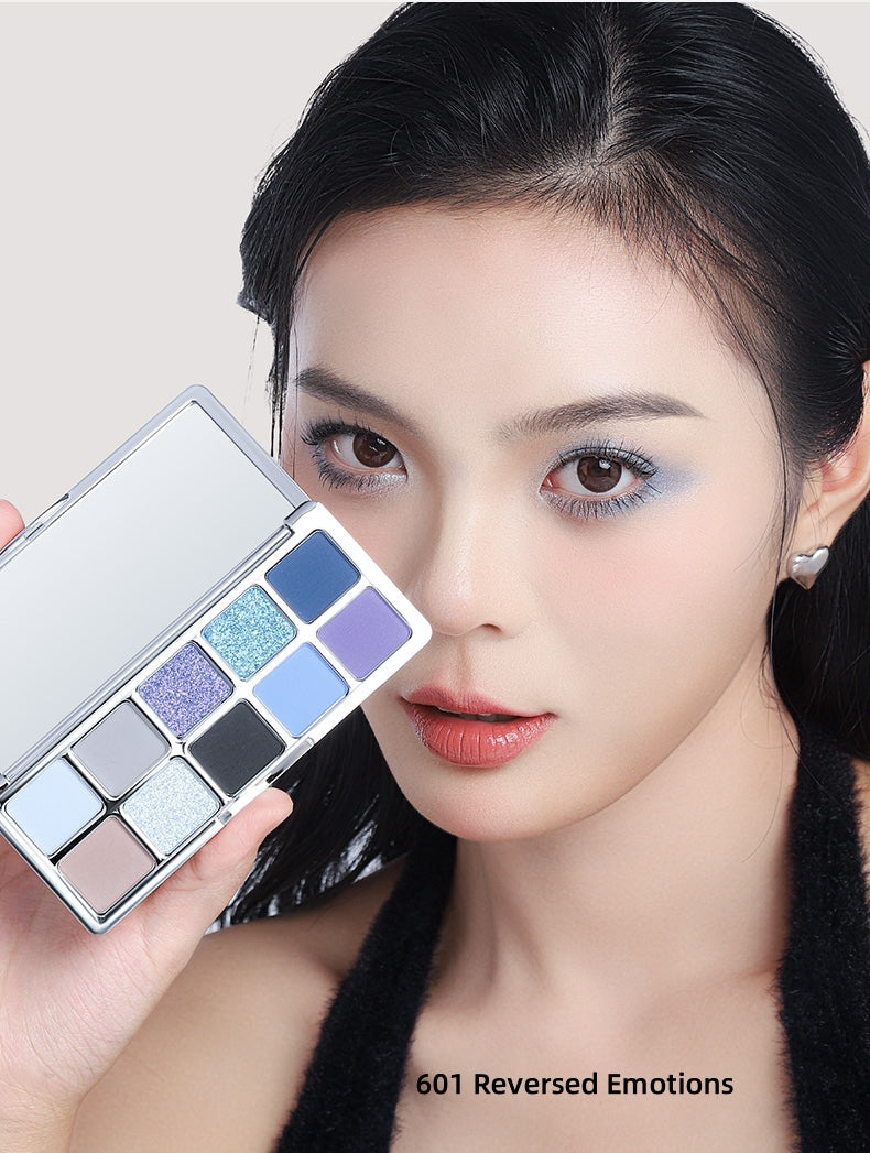 SheDella Colorful Dream 10-Color Eyeshadow Palette T4434