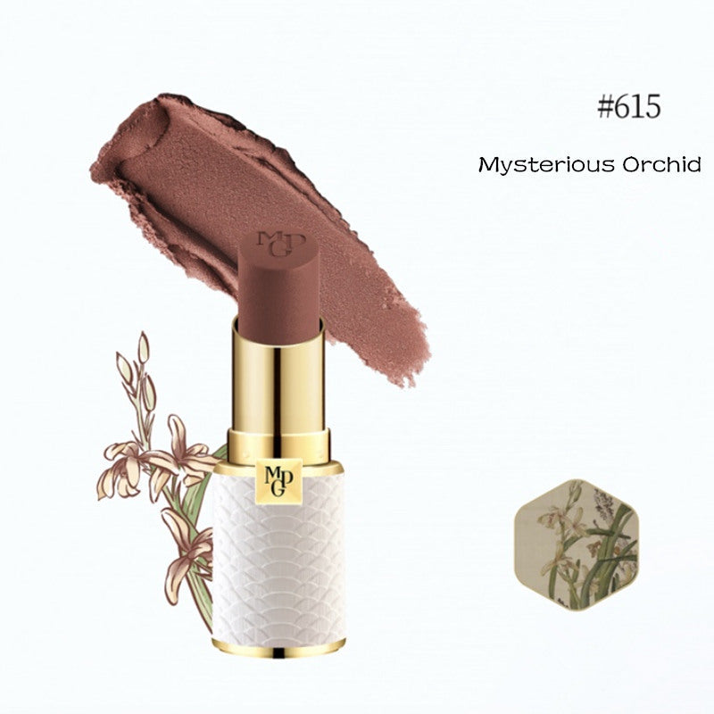 MAOGEPING Forbidden City 5th - Butterfly In Flowers Series Matte Lipstick T3460