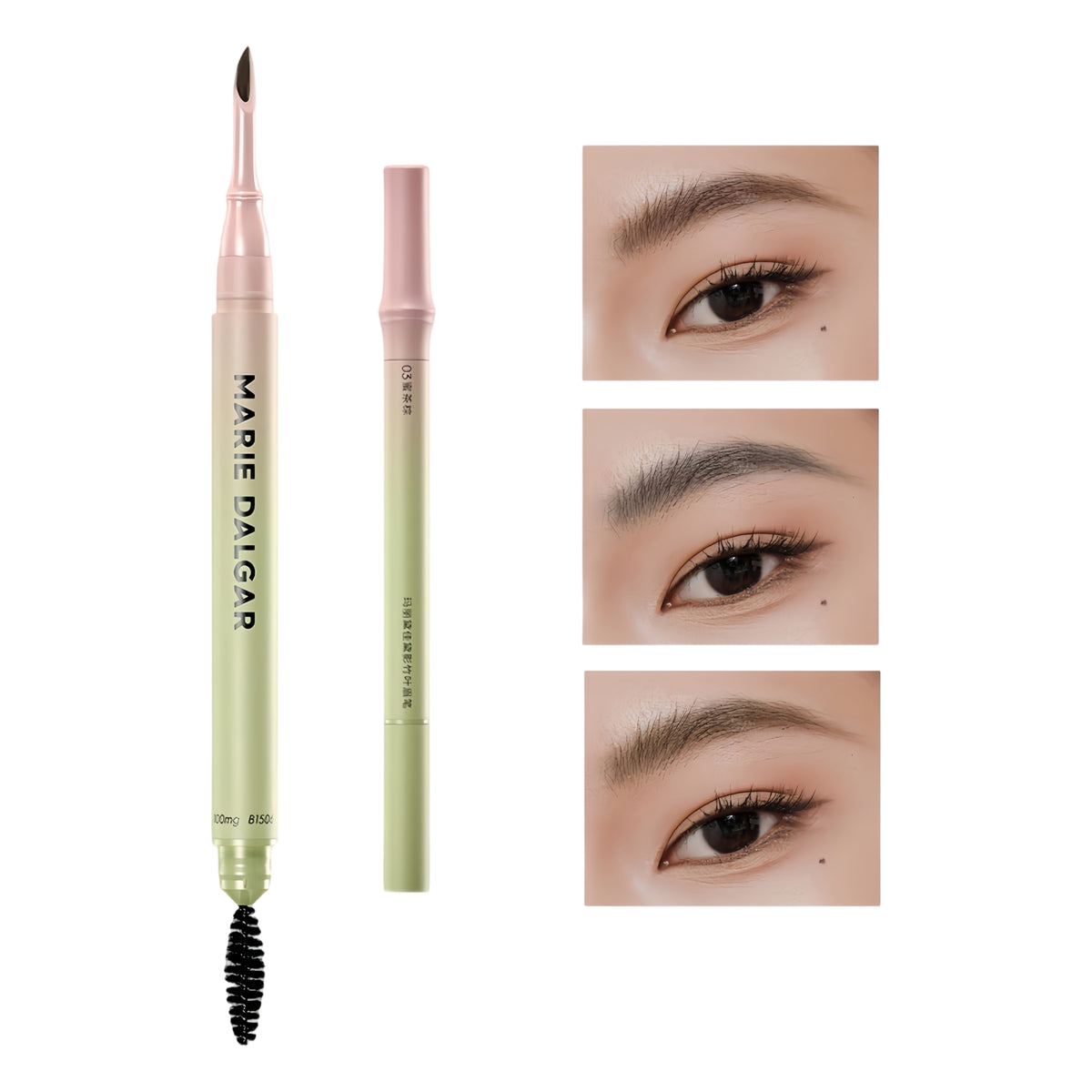 MARIE DALGAR Daisy Bamboo Moist Smooth Eyebrow Pen T6008