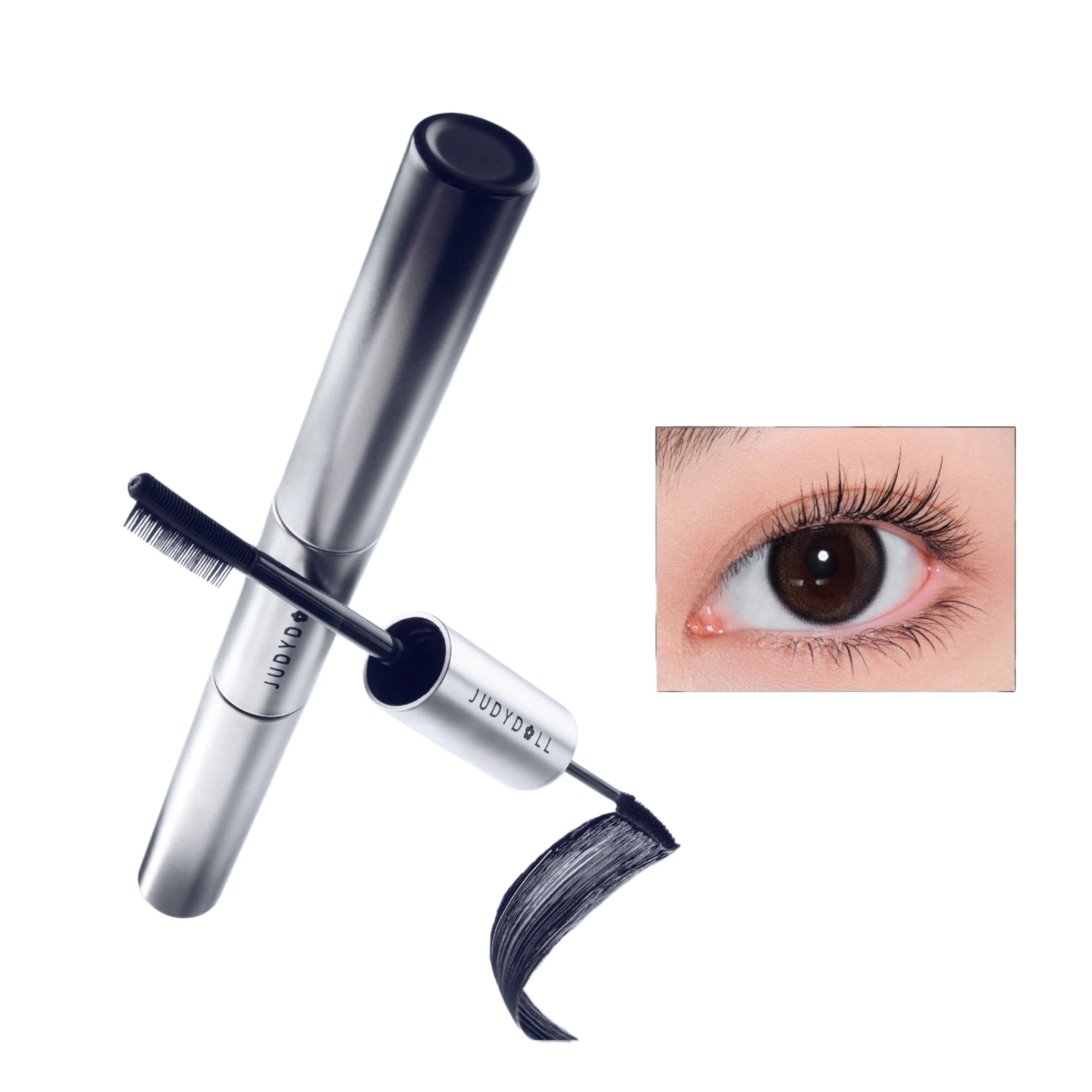 JUDYDOLL Long-wear Waterproof Double-head Mascara T5857
