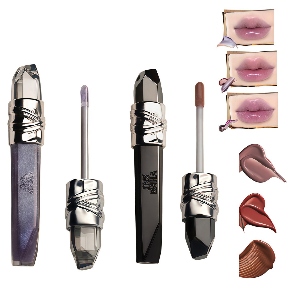 [sale on Sep 30] INSBAHA Coven of Unseen Collection Lip Gloss & Multi-use Makeup Cream T6024