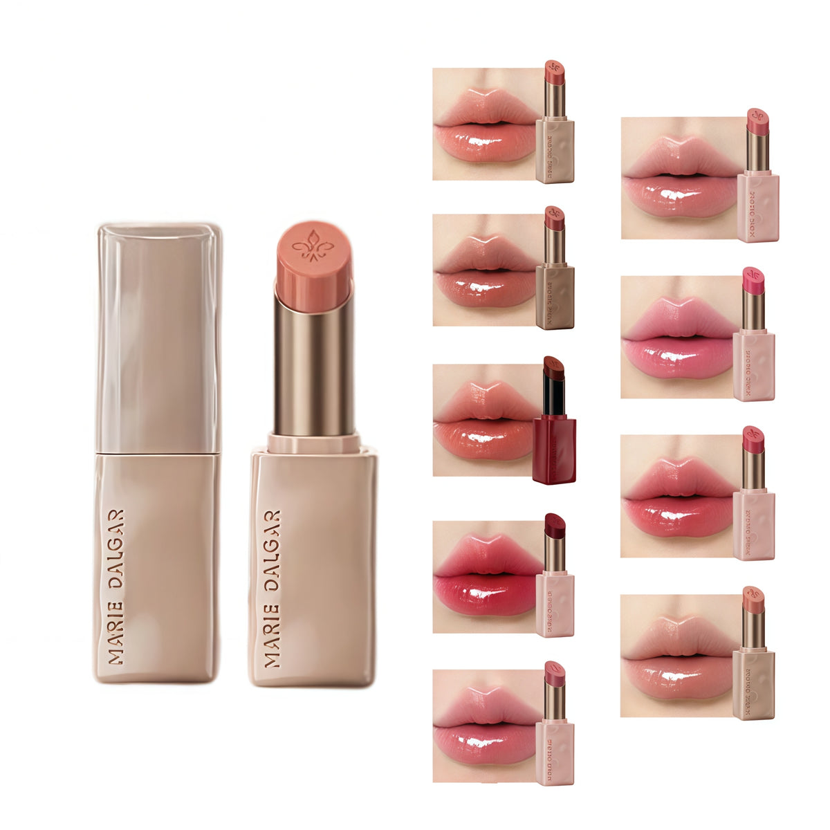 MARIE DALGAR Glossy Essence Repair Lipstick T6007