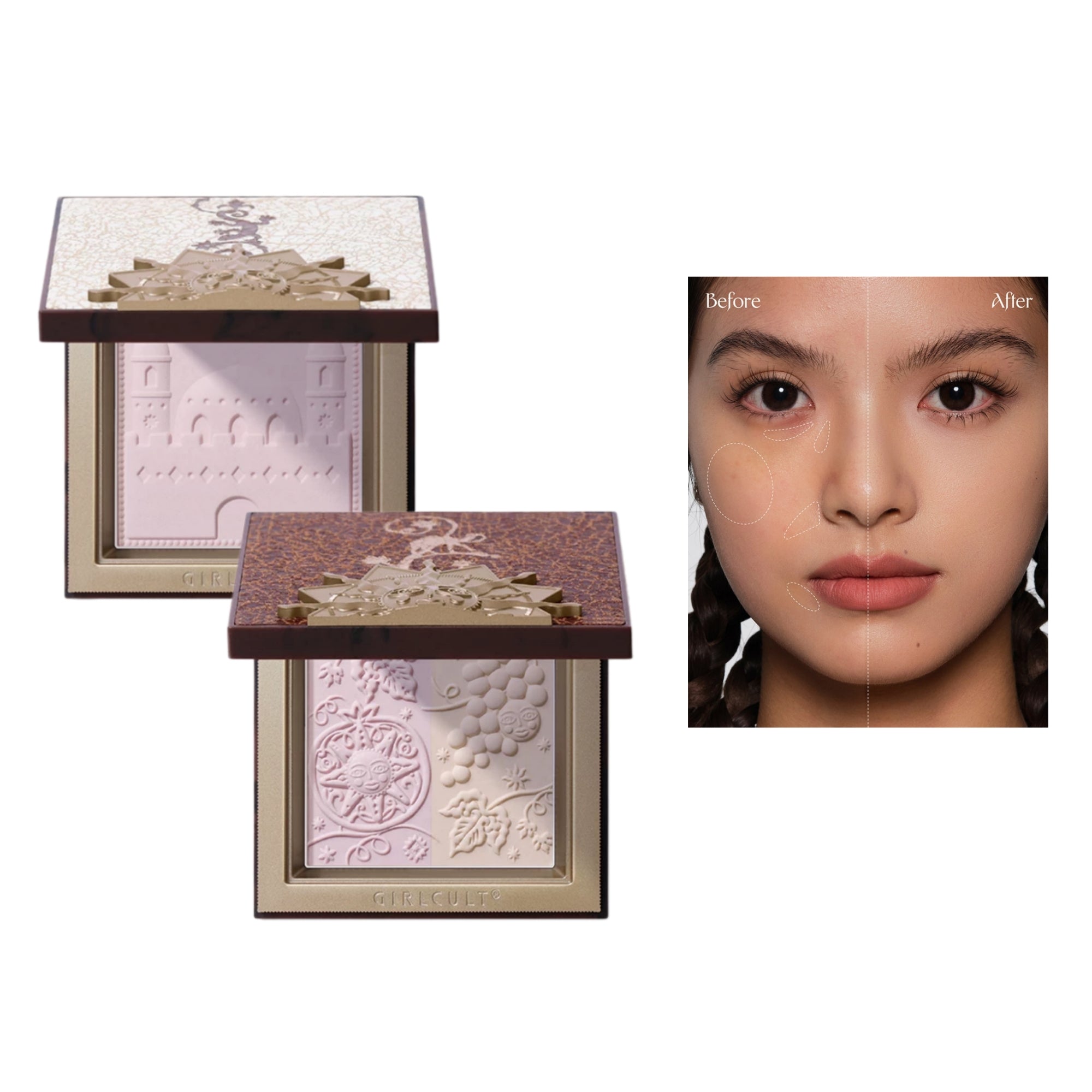 Girlcult Loulan Hippie Collection Multi-use Powder T5961
