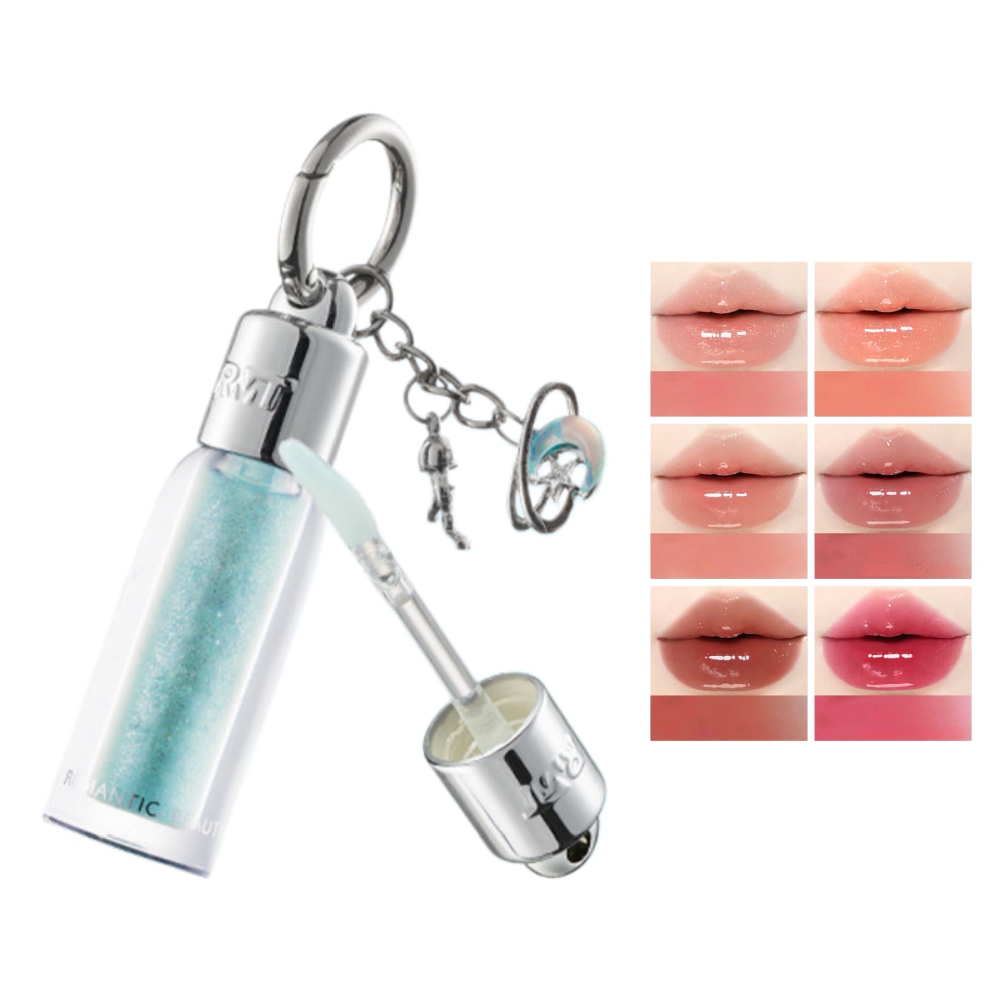 ROMANTIC BEAUTY Glossy Polypeptide Chasing Light Lip Gloss T5833