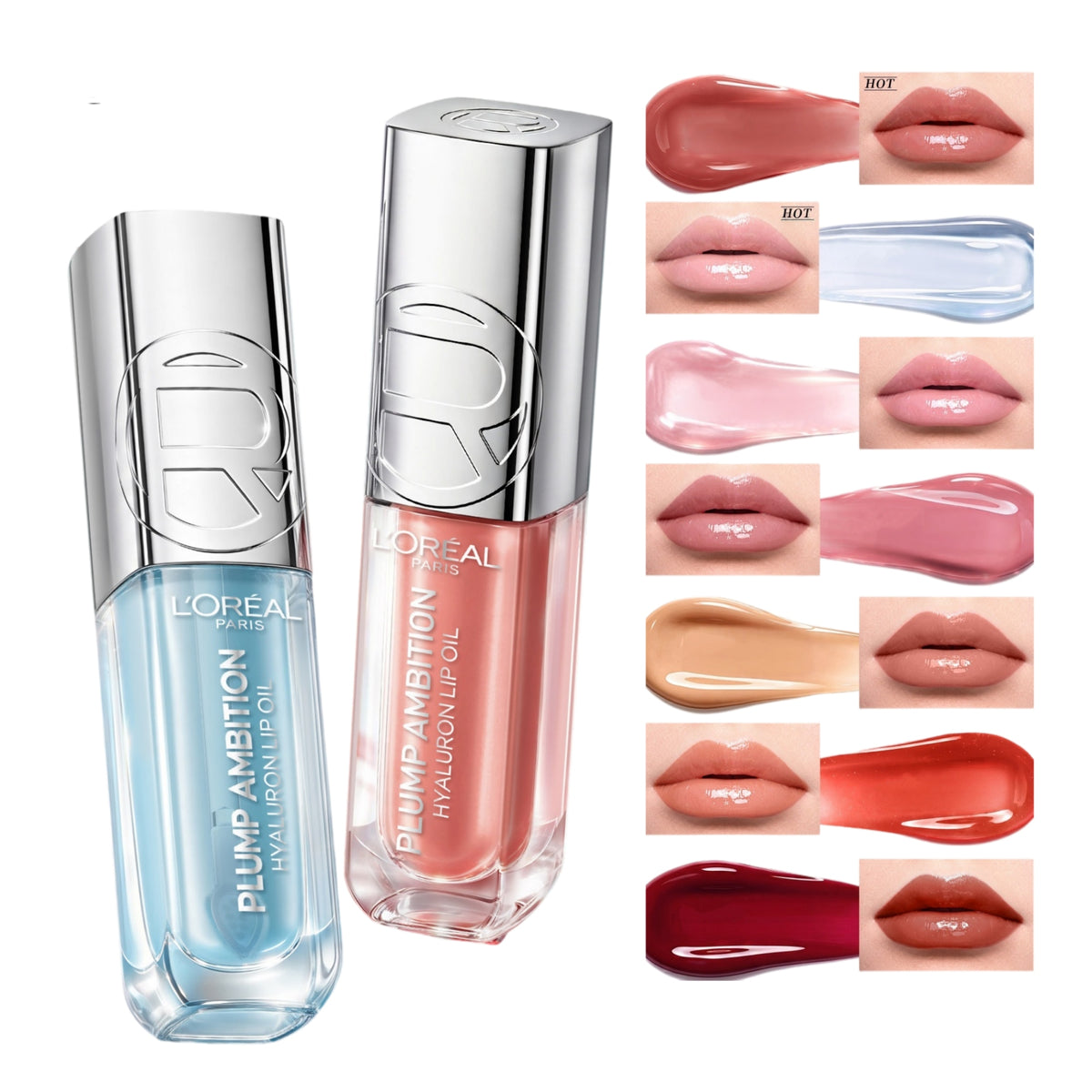 L'Oréal Plump Hyaluron Glossy Lip Oil T6001