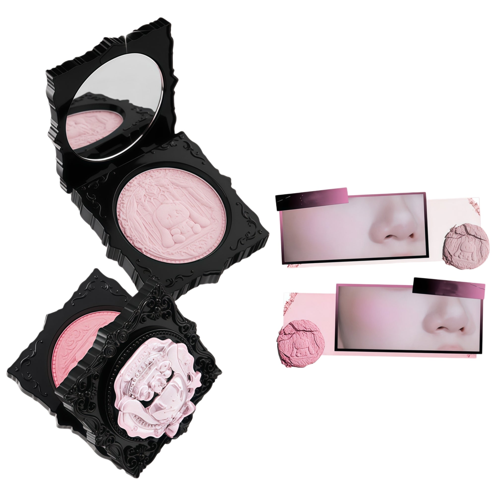 NEIYOU Emotional Rabbit Setting Powder Blusher T5924