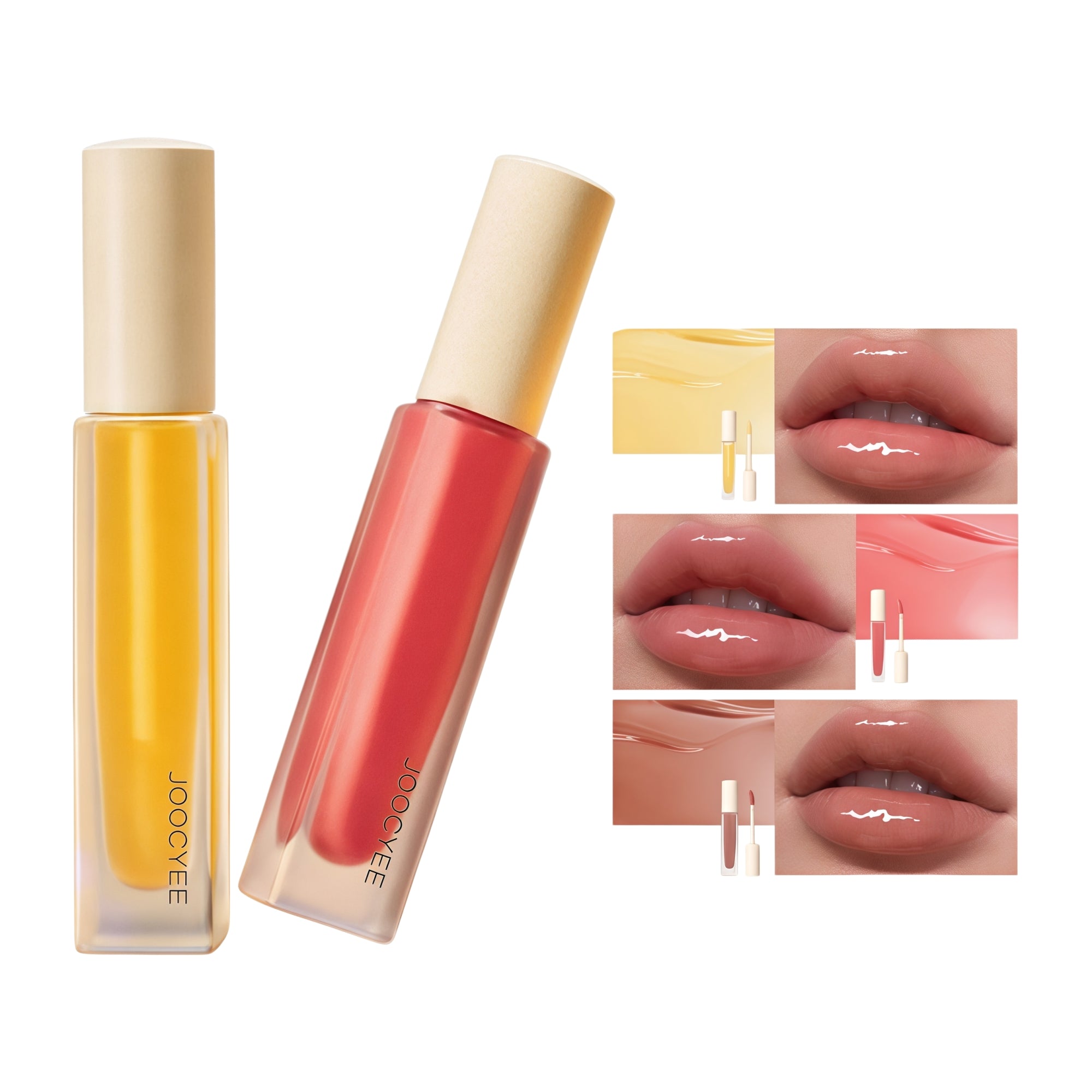 JOOCYEE Summer Fizz Collection Essential Oil Glossy Lip Gloss T5968