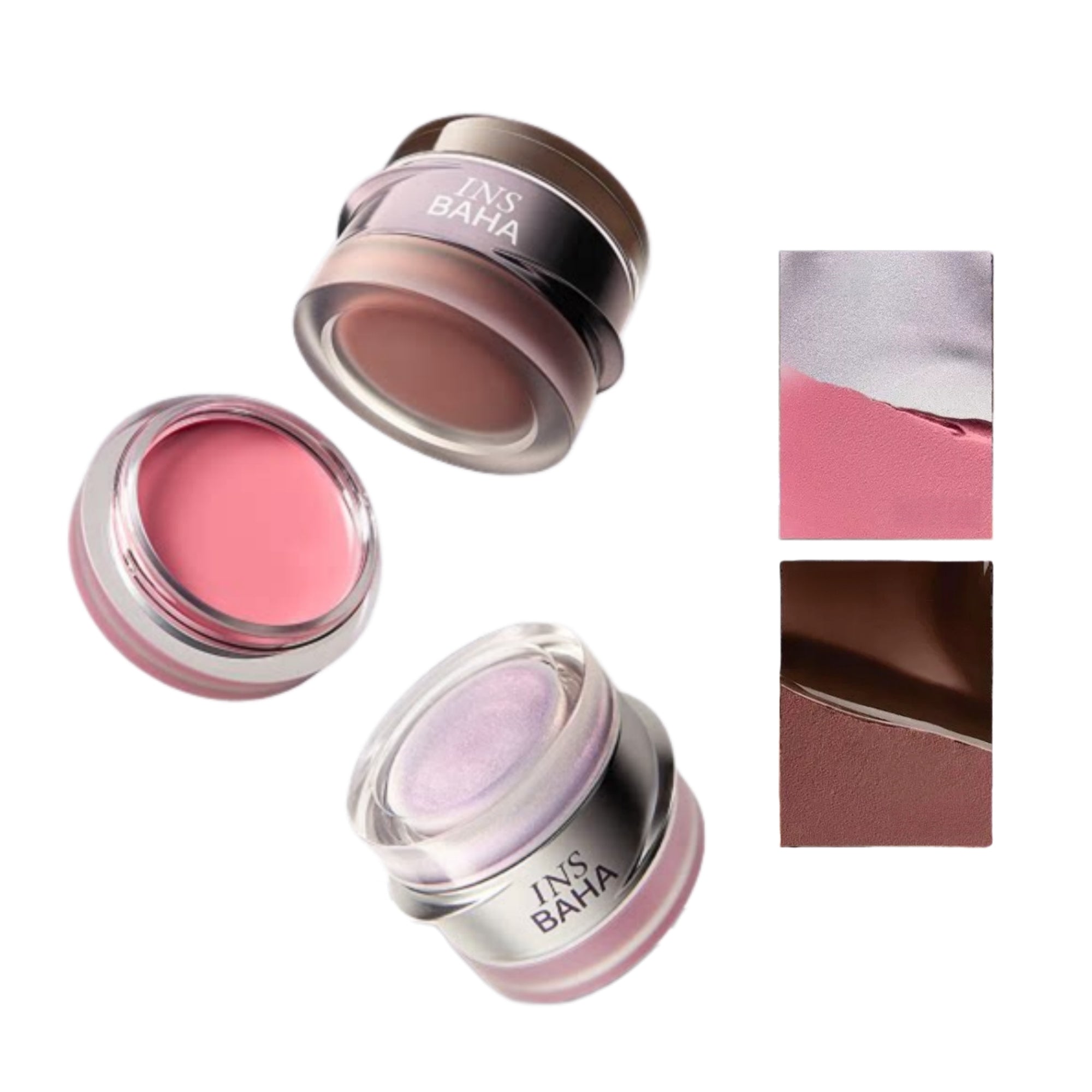 INSBAHA Rebel Collection Glossy & Matte Double-effect Blush Cream T5949
