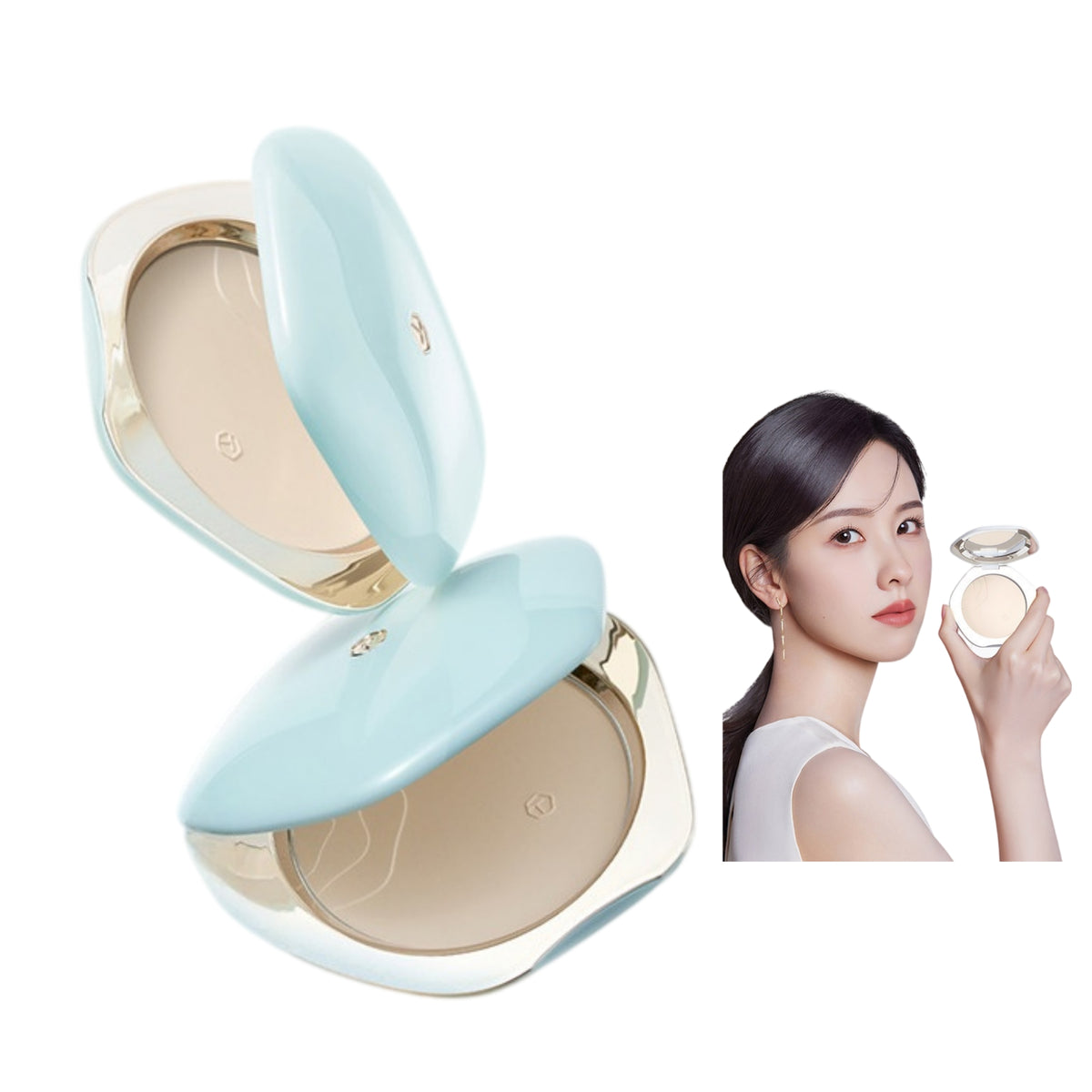 TIMAGE Tinted Long-wear Setting Pressed Powder T6065