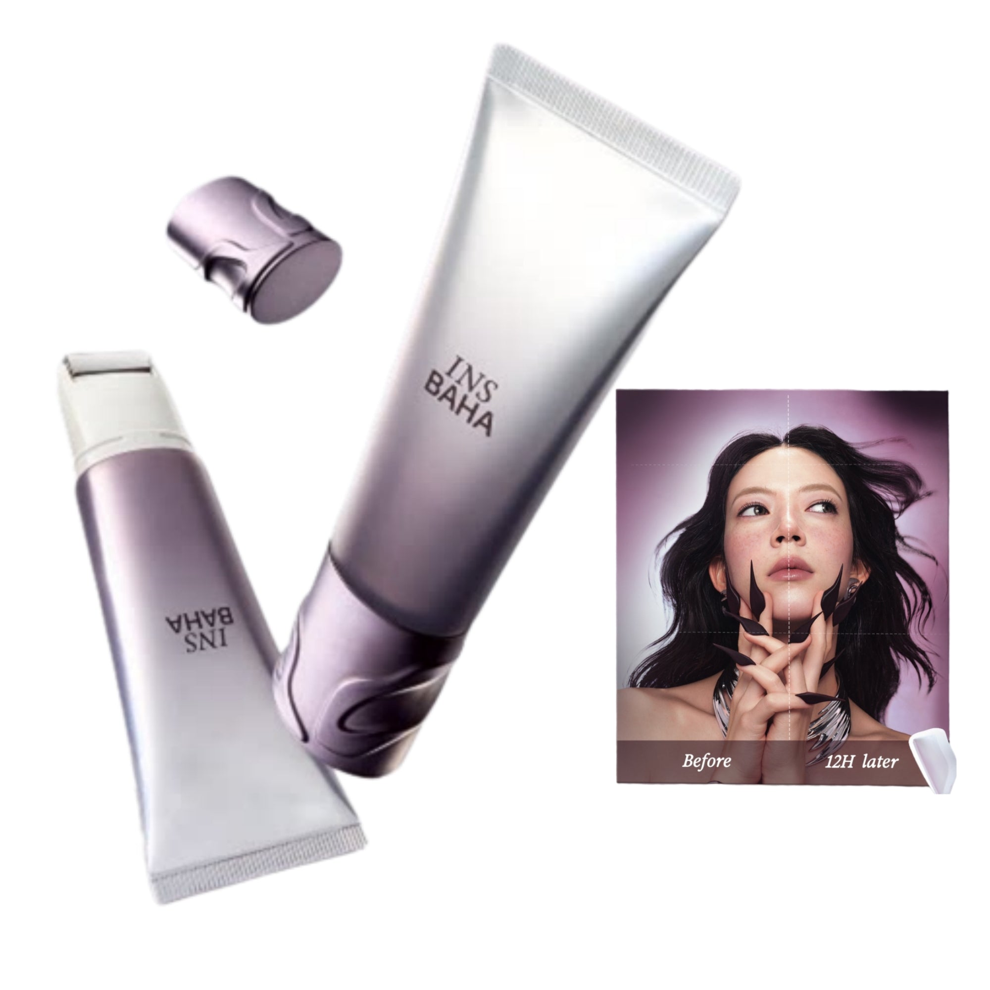 INSBAHA Rebel Collection Ice-lock Moist Makeup Primer T5939