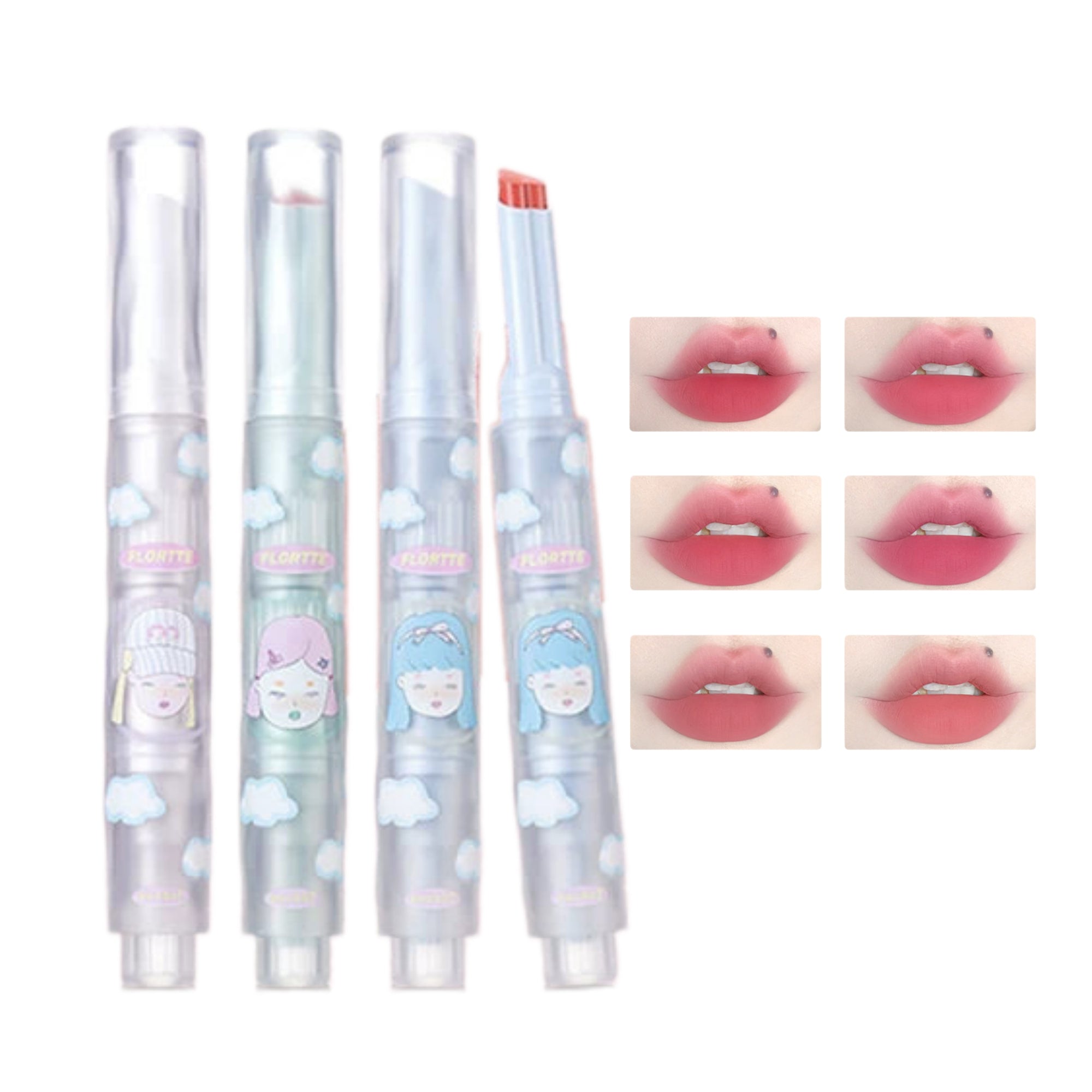 FLORTTE Velvet Matte Long-wear Wackky Lipstick T5877