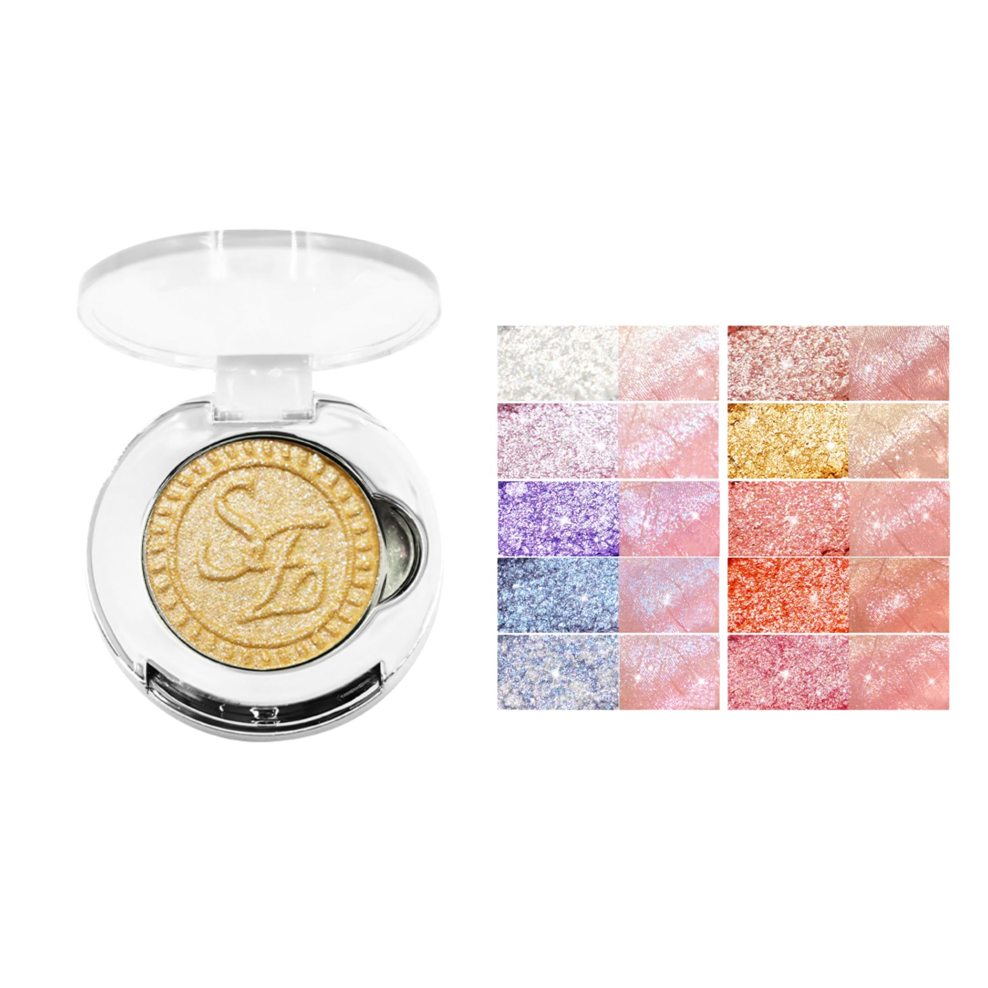 SheenEffect Diamond Highlighter Single-color Eyeshadow T5789