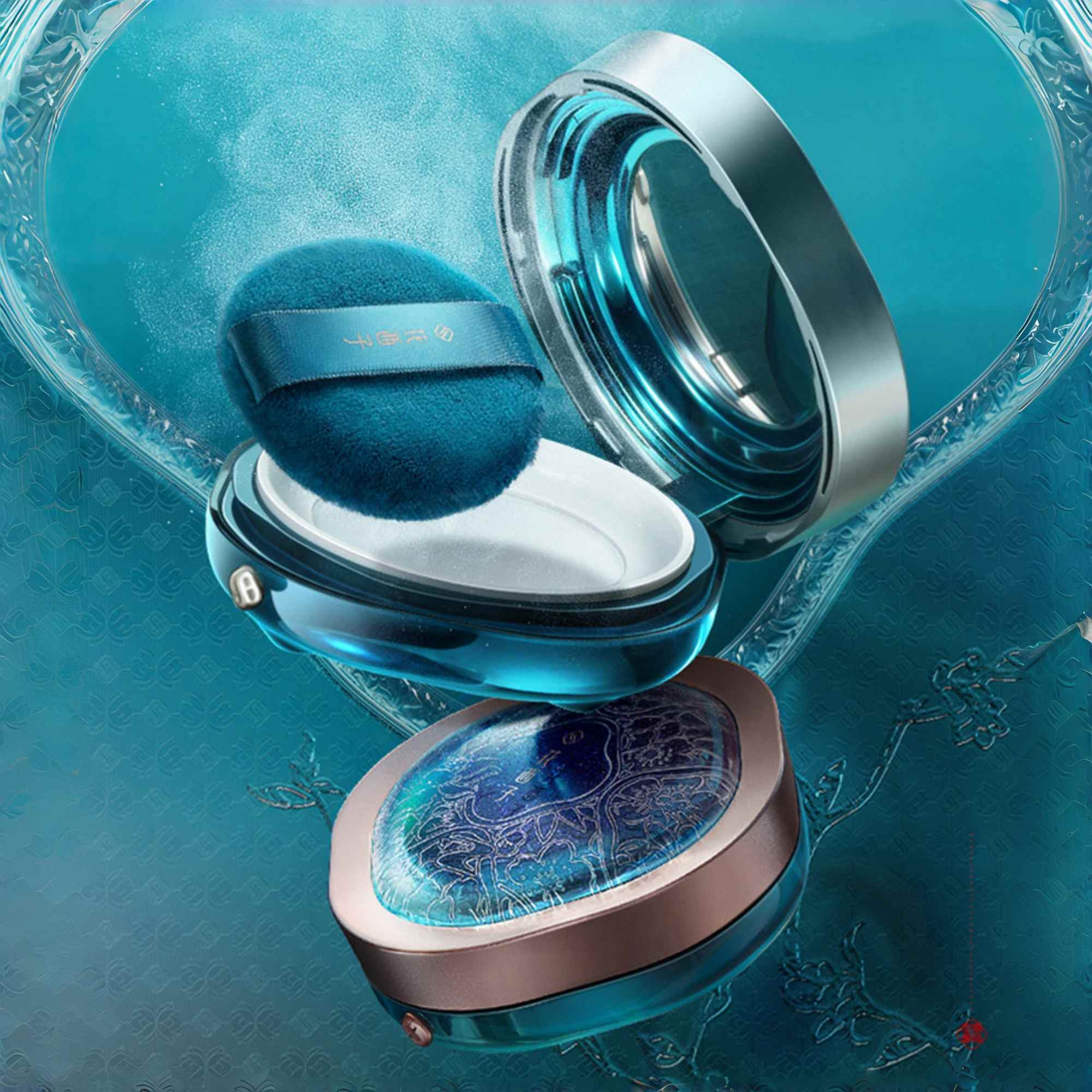 Florasis Peach Blossom Oil Control Airy Matte Loose Powder T5486