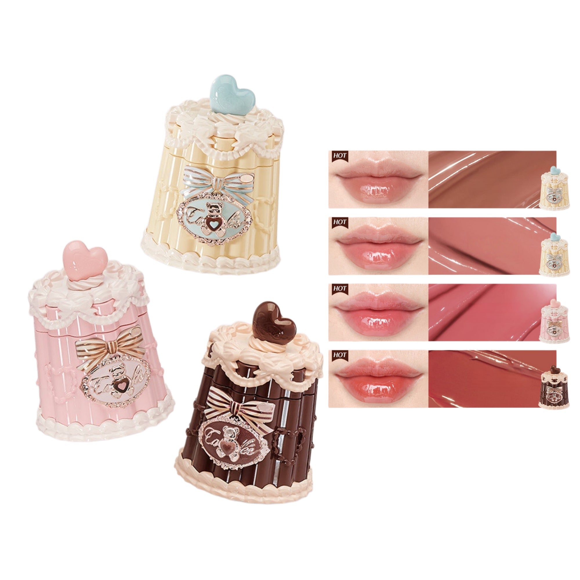 Flower Knows The Sweetie Bear Collection Long-wear Lip Jelly T5915