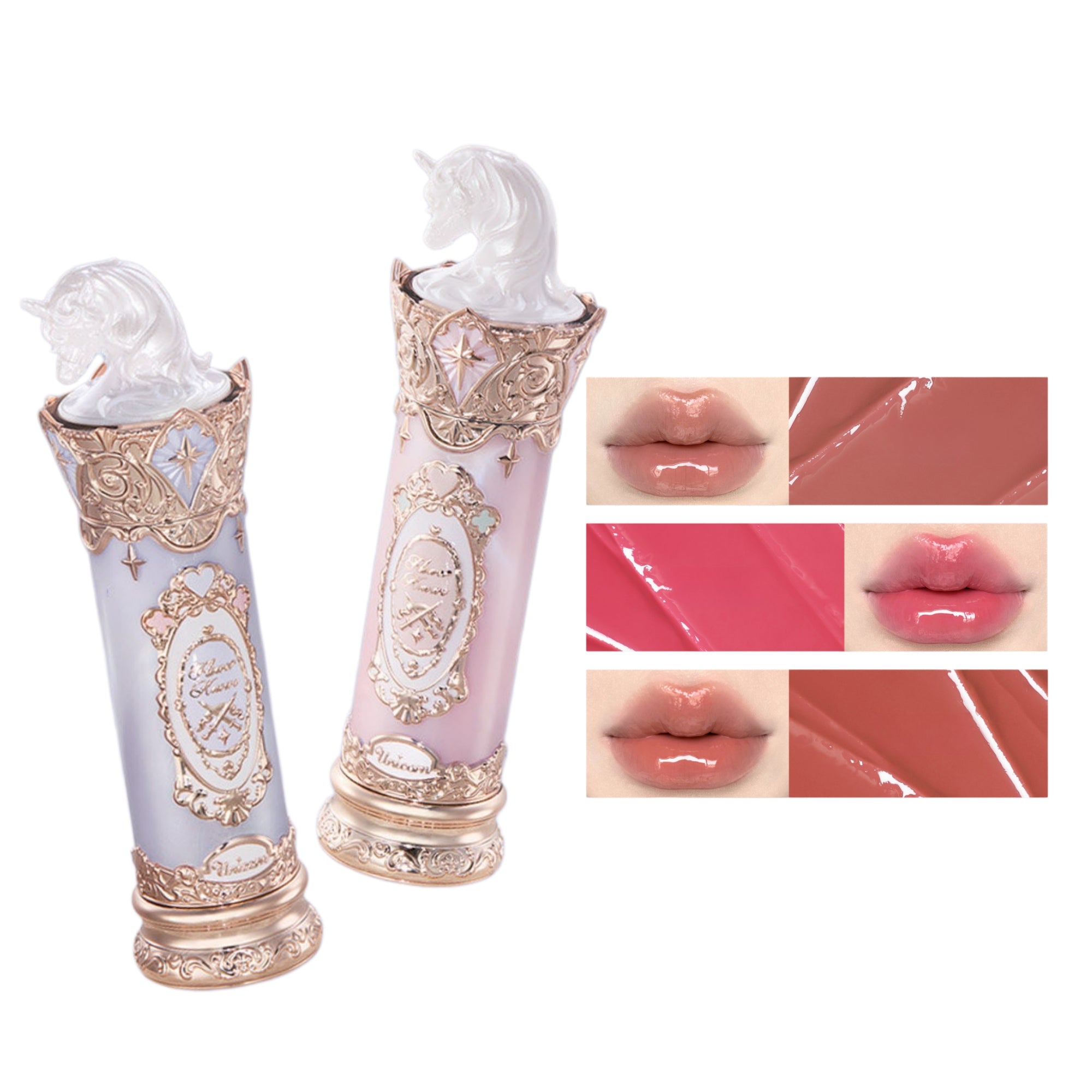 Flower Knows Unicorn Collection Glossy Long-wear Moist Lipstick T5900