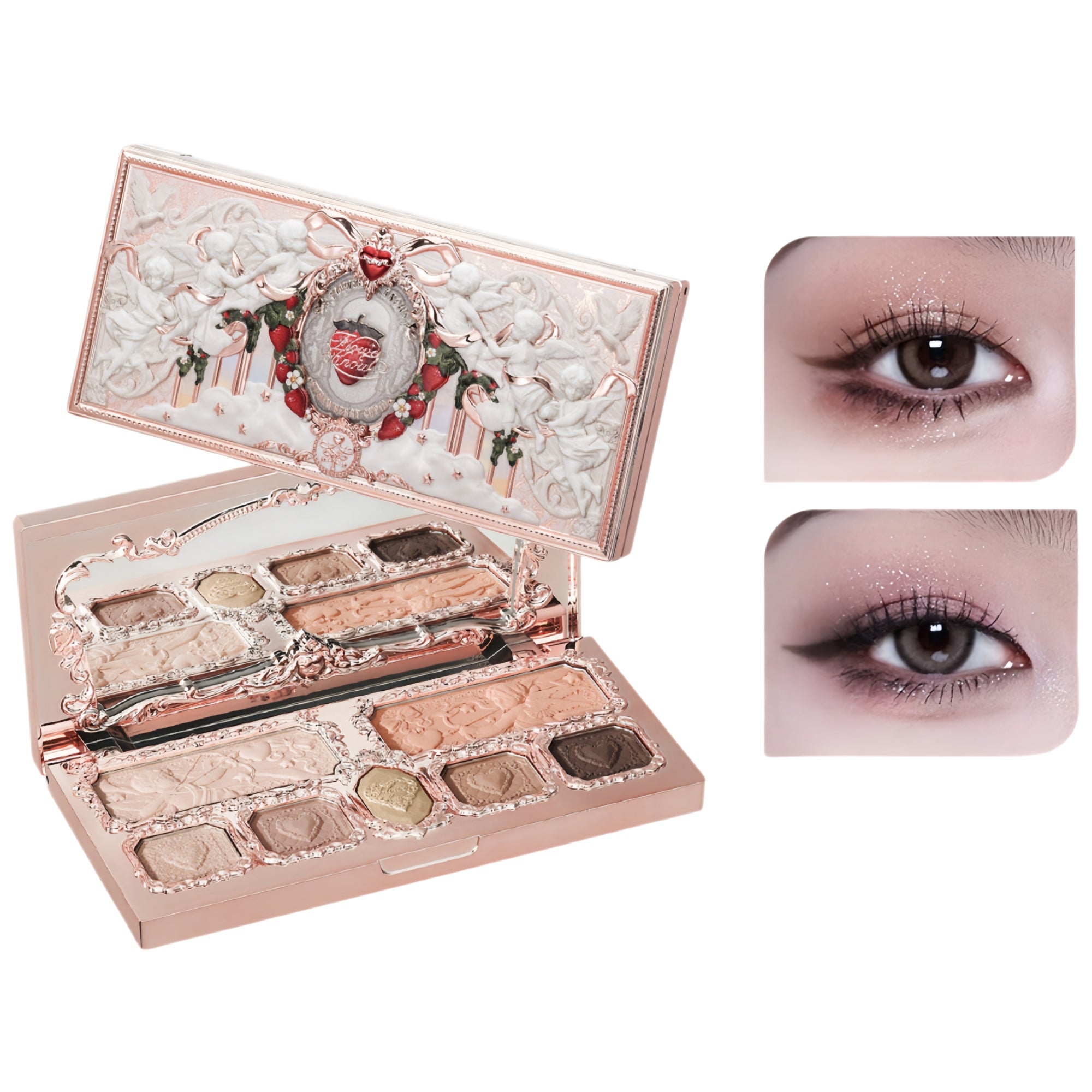 Flower Knows Strawberry Cupid Collection Full Facial Makeup