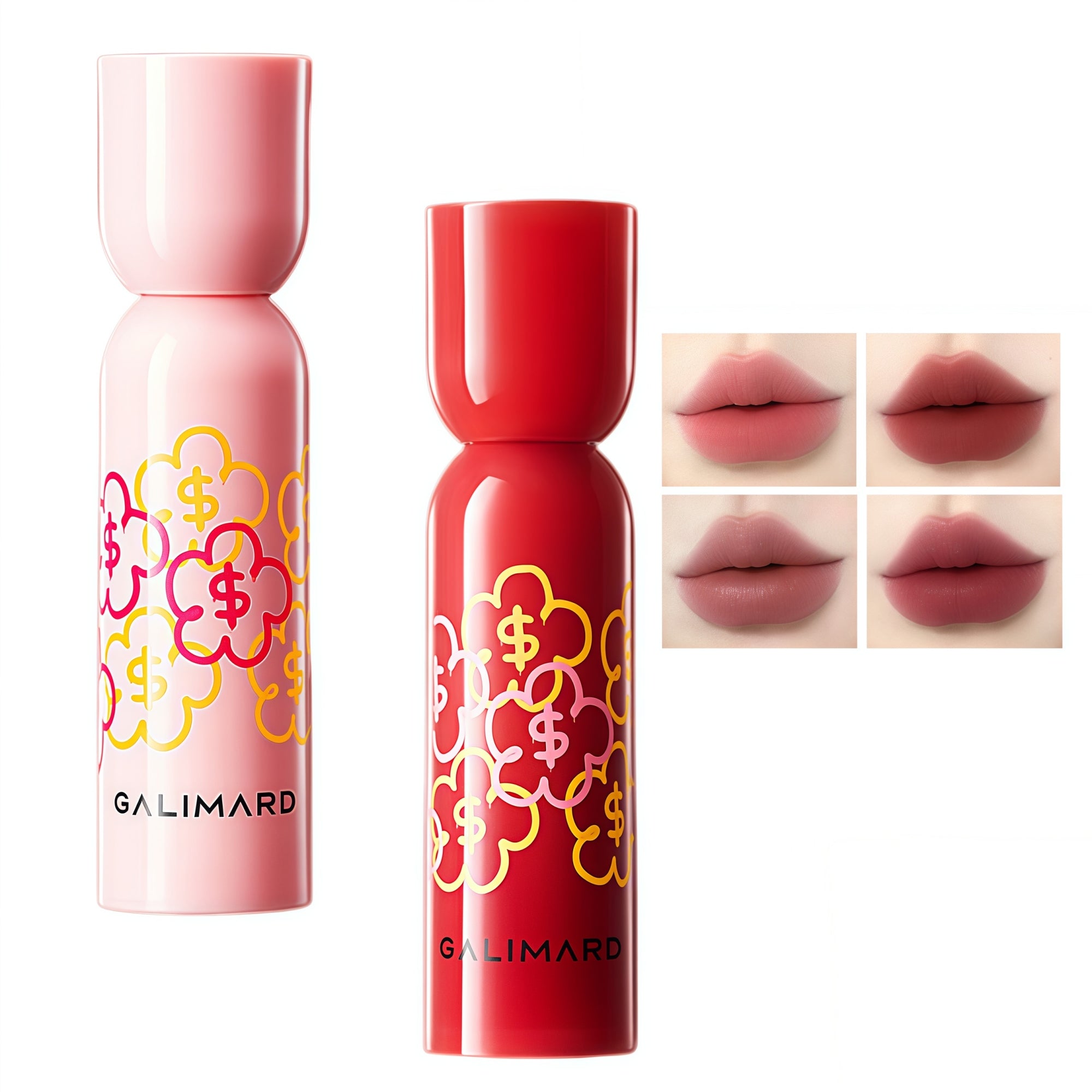 GALIMARD X Rich Flower Matte Long-wear Moist Lip Glaze T5748
