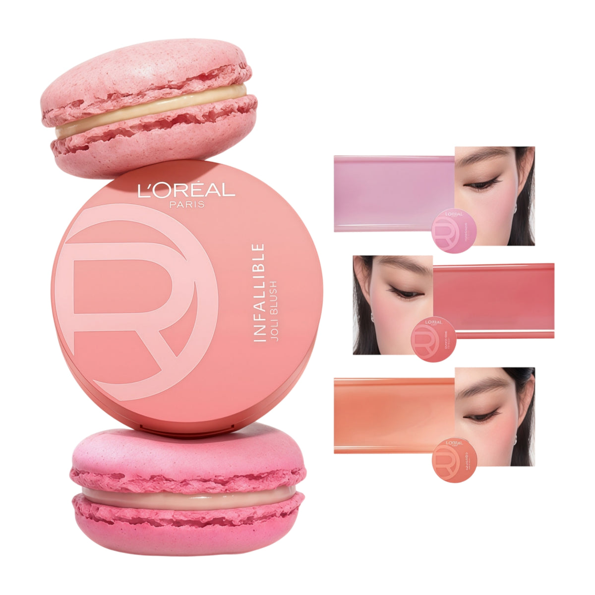 L'Oréal Moist Radiant Matte Air Cushion Blusher T6029