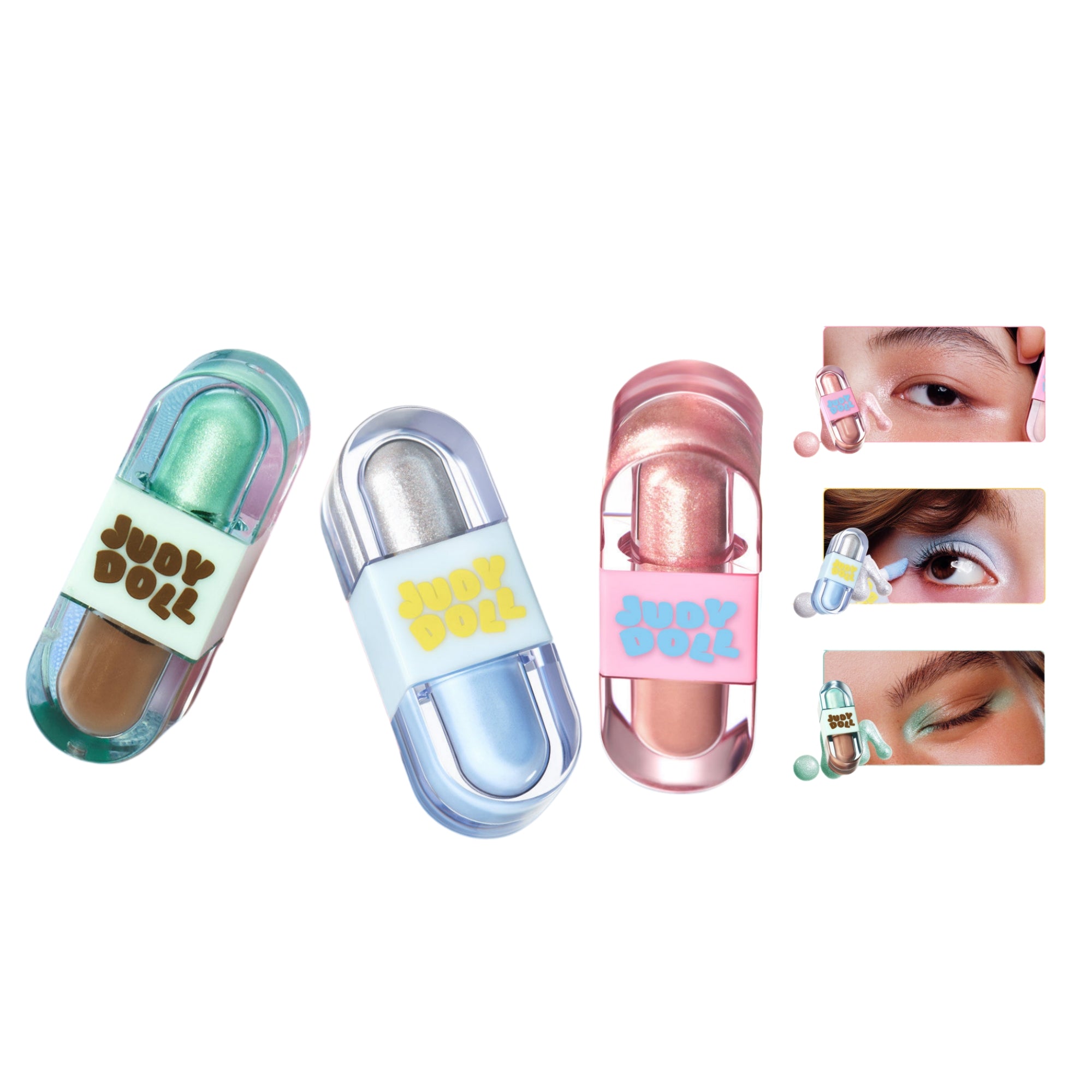 JUDYDOLL Jelly Collection Double-head Candy Eyeshadow Liquid T5875