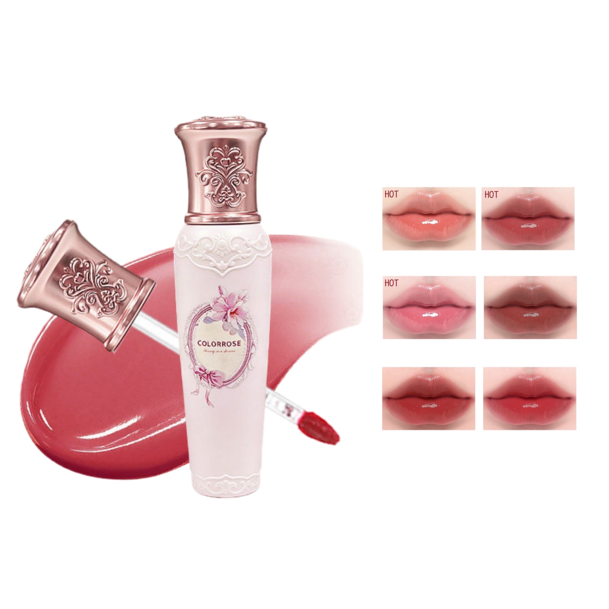 COLORROSE Gilded Maiden Dream Collection Glossy Lip Gloss T5951