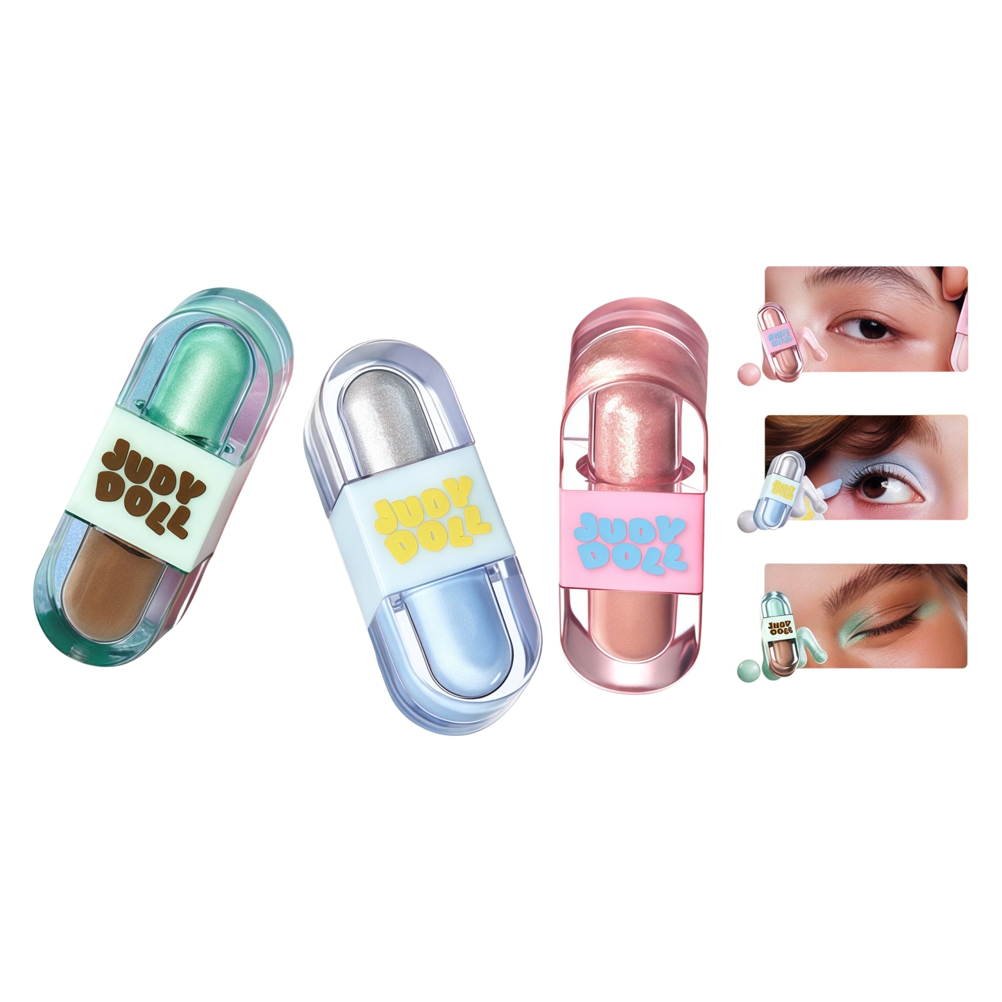 JUDYDOLL Jelly Collection Double-head Candy Eyeshadow Liquid T5875