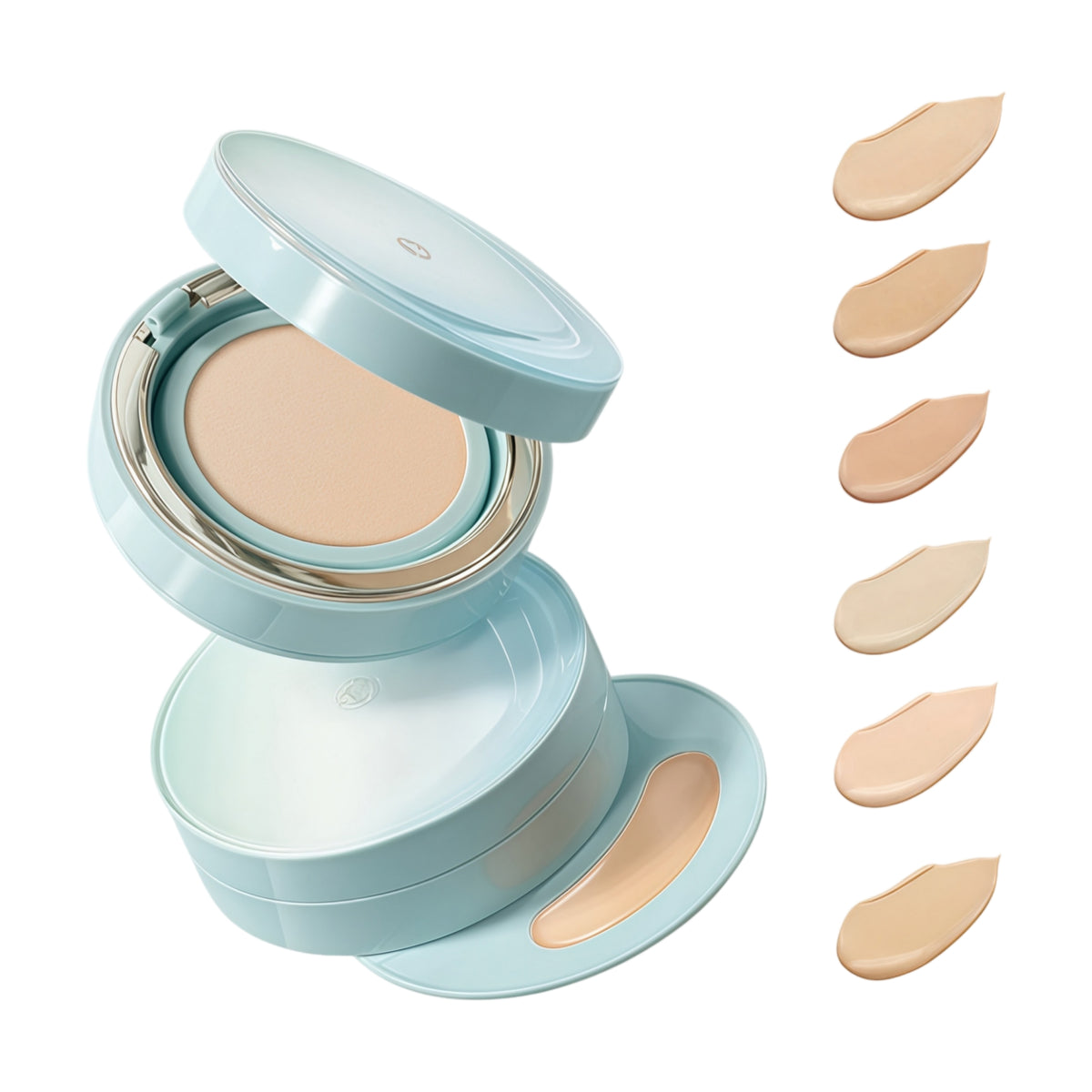 TIMAGE Long-wear Skin-fitting Twins Air Cushion Foundation T6064