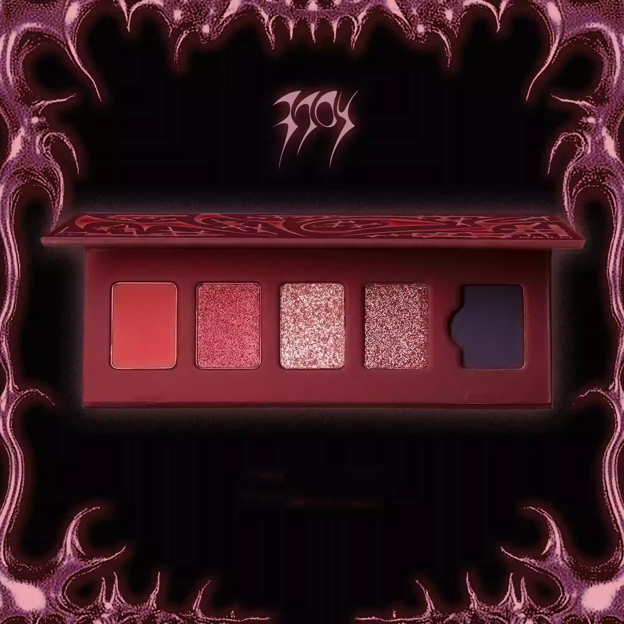 EXILEJOY Color Difference Collection Red Eyeshadow Palette T5218