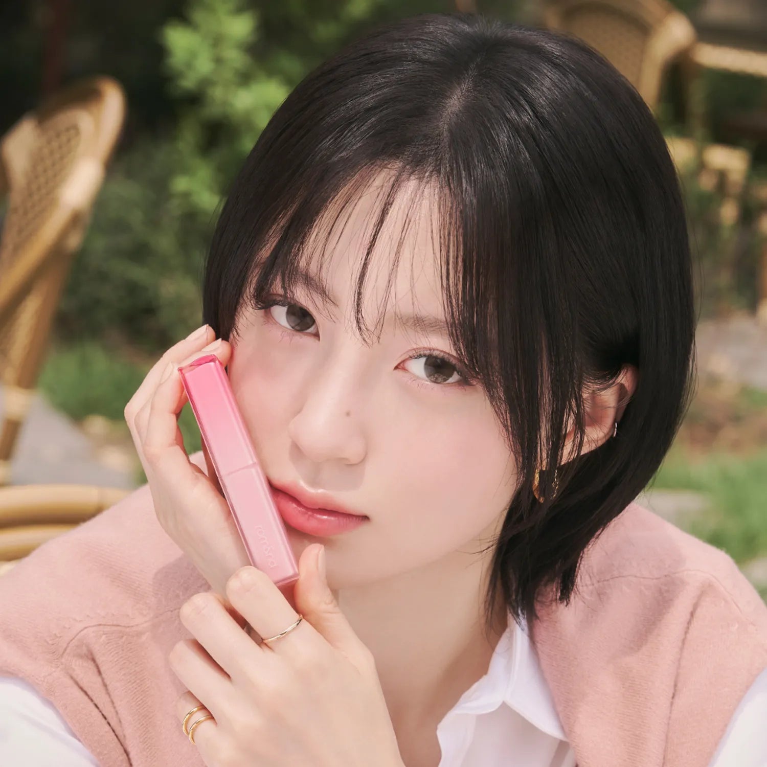 ROMAND Sheer Tinted Moisturizing Mirror Lipstick T4339