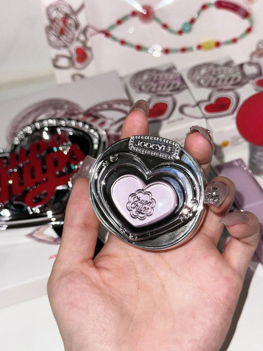 JOOCYEE X Chupa Chups Spicy Sweetheart Makeup Blusher T3983