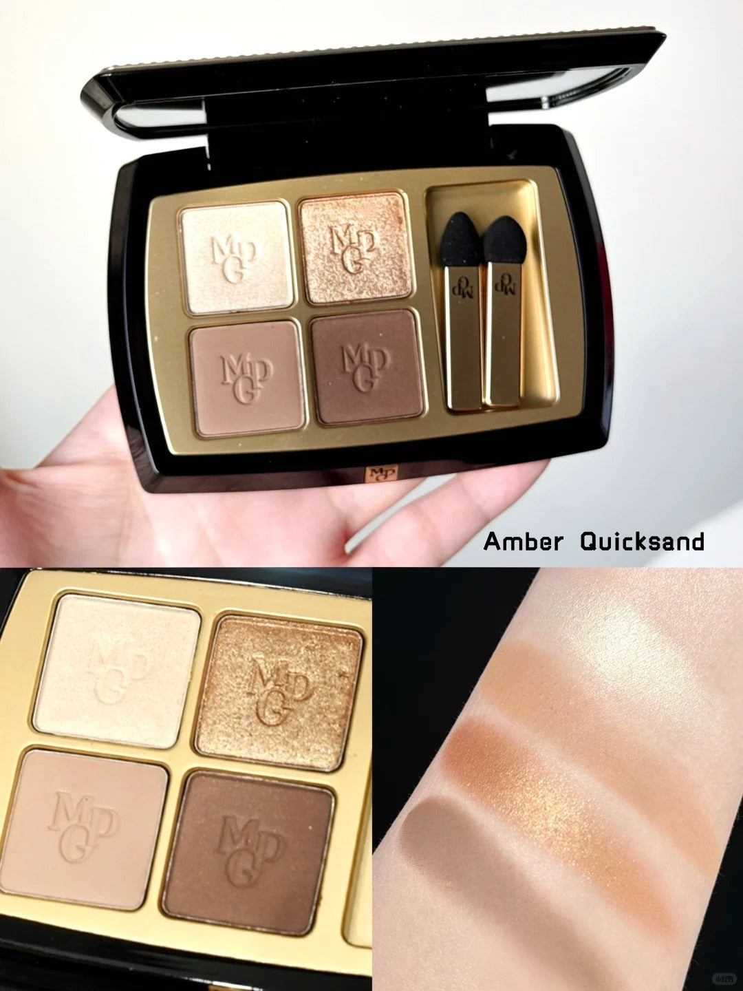 MAOGEPING True Color of Earth 4-color Eyeshadow Palette T5068