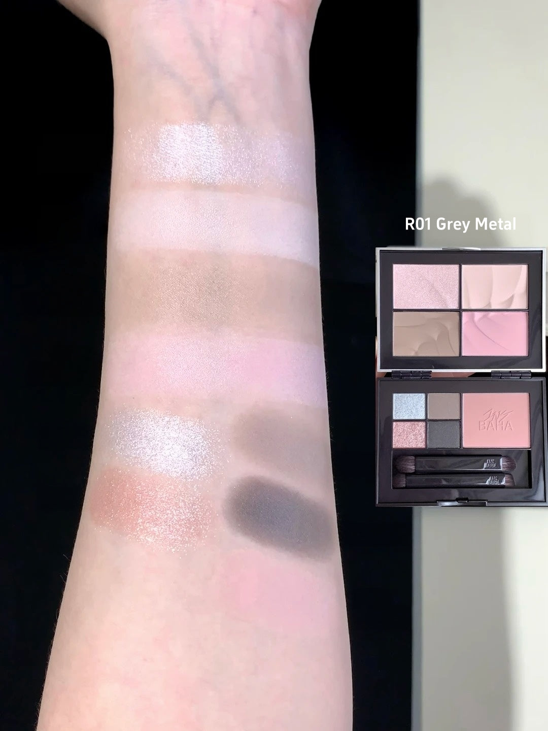 INSBAHA Rebel Collection Eyeshadow & Blusher Makeup Palette T5950