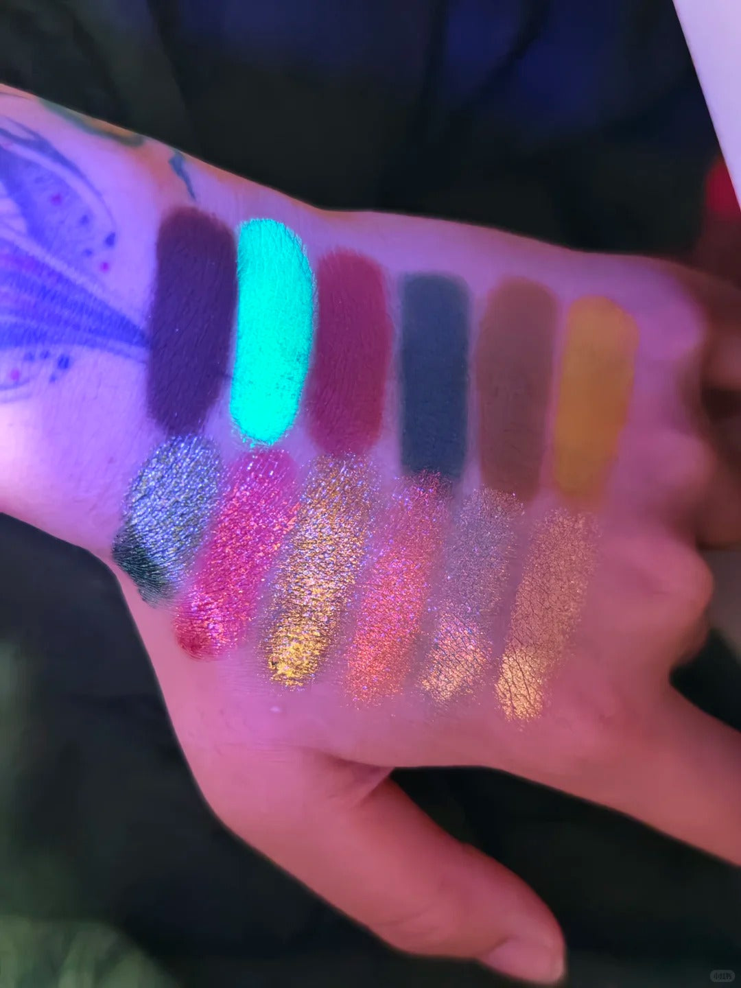 SUGAROCK Mystic Mask 12 Color Eyeshadow Palette T4978