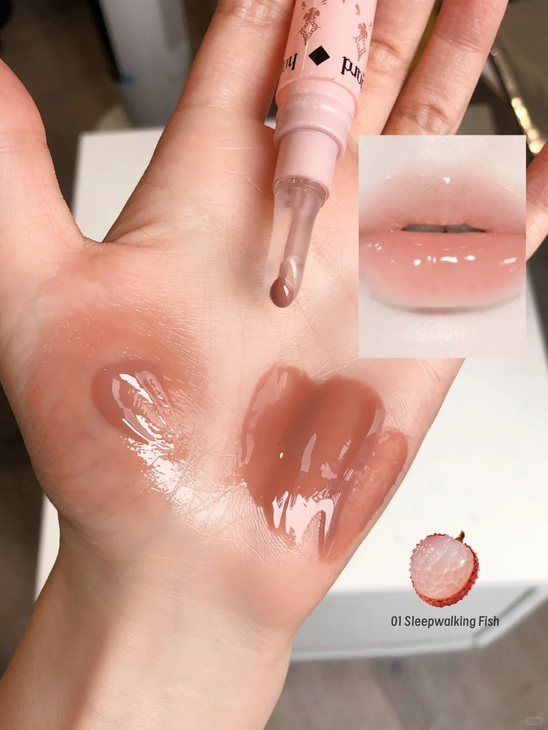 HAGGARD Emo Monster Collection Essence Mirror Lip Gloss T5047