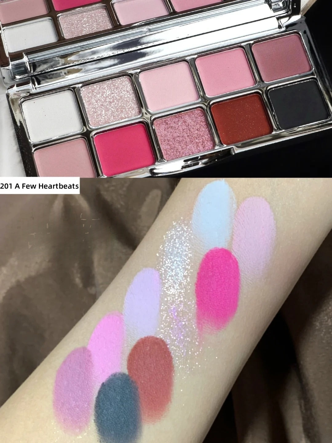 SheDella Colorful Dream 10-Color Eyeshadow Palette T4434