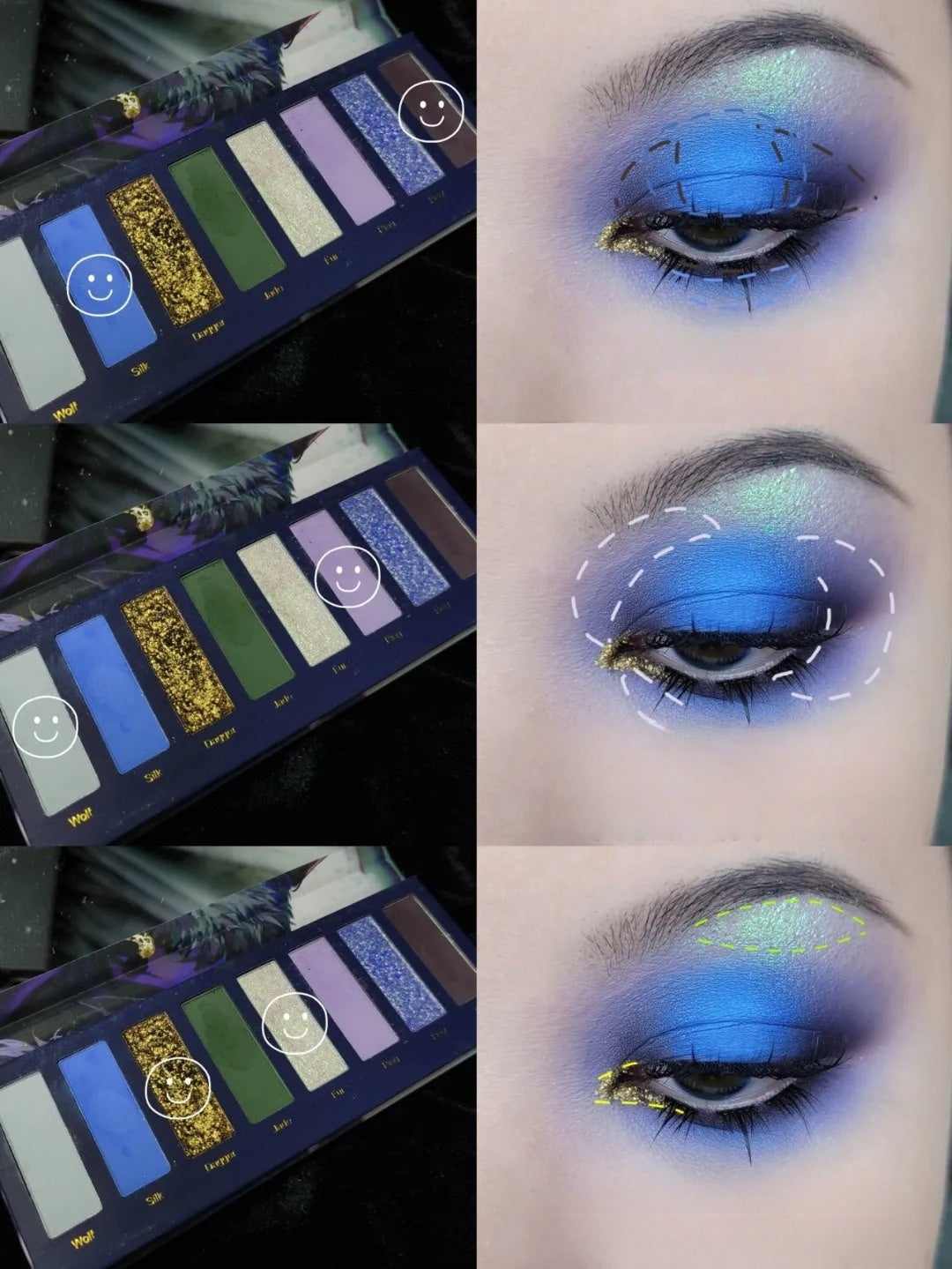 Narimi One-Eyed Count 8-Color Chameleon Eyeshadow Palette (8.0) T4618