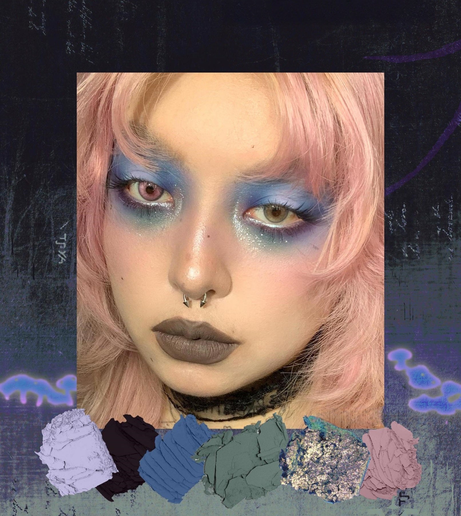 DRAMO Multiverse Collection Eyeshadow Palette #6611 Unknown T5312