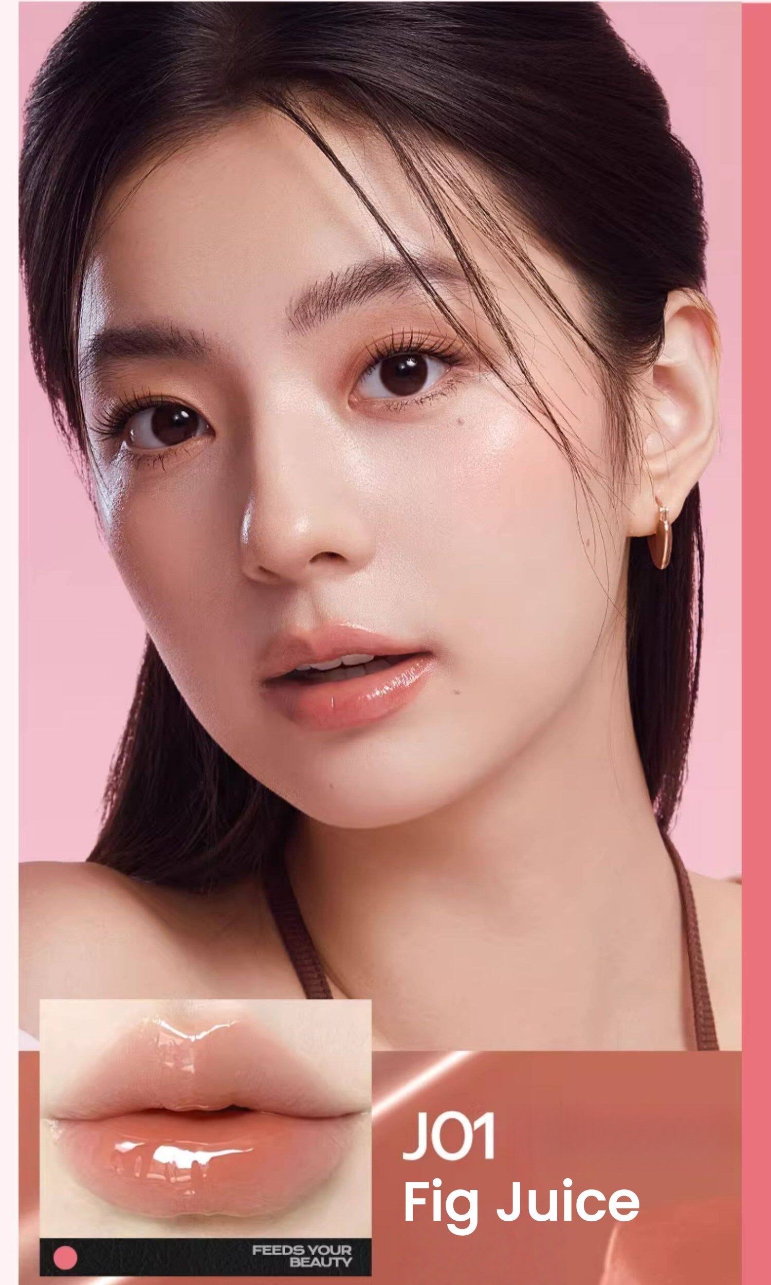 Mistine Little Fruit Puree Collection Long-wear Glossy & Matte Lip Glaze T5604